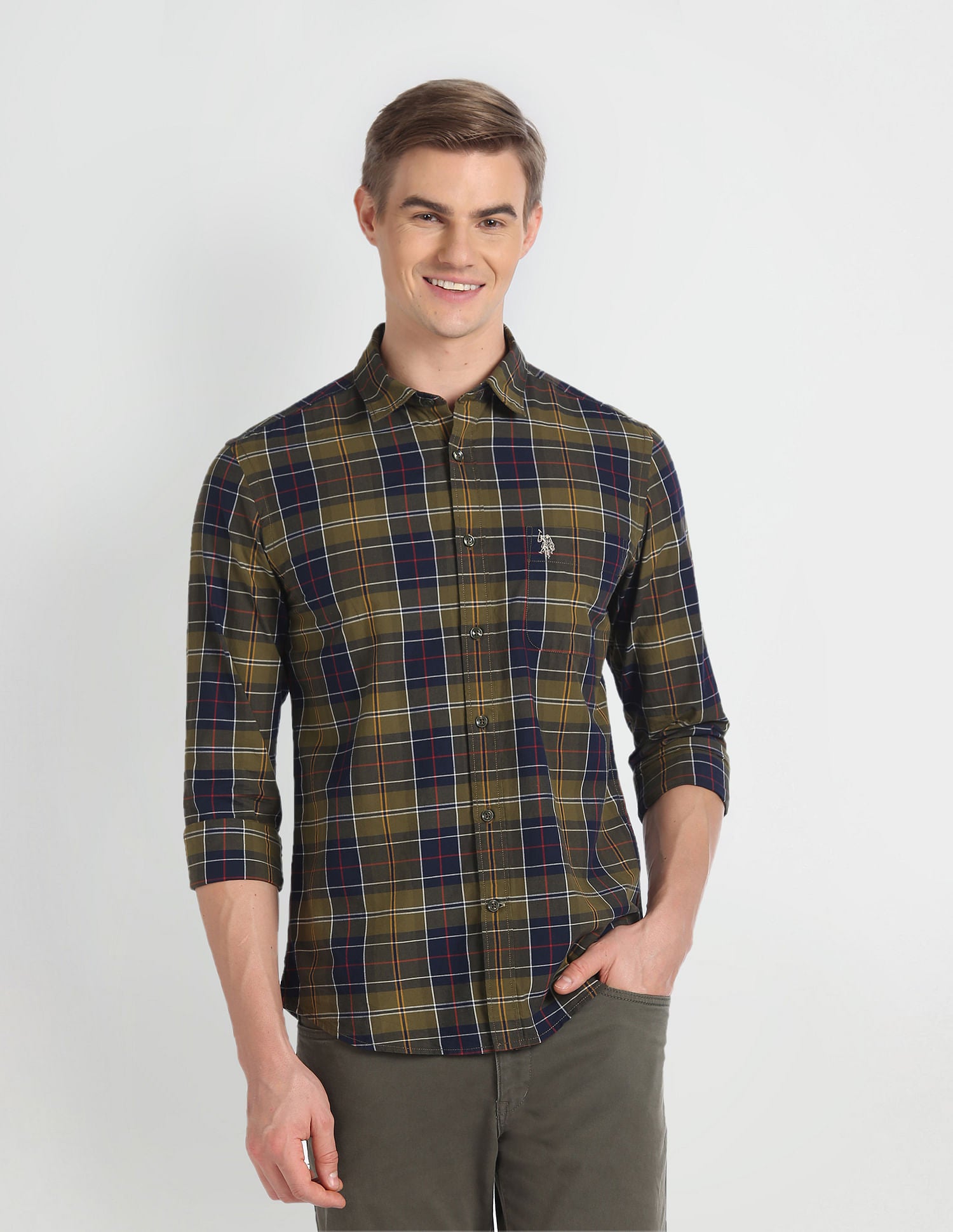 cutaway-collar-tartan-check-shirt-u-s-polo-assn-india