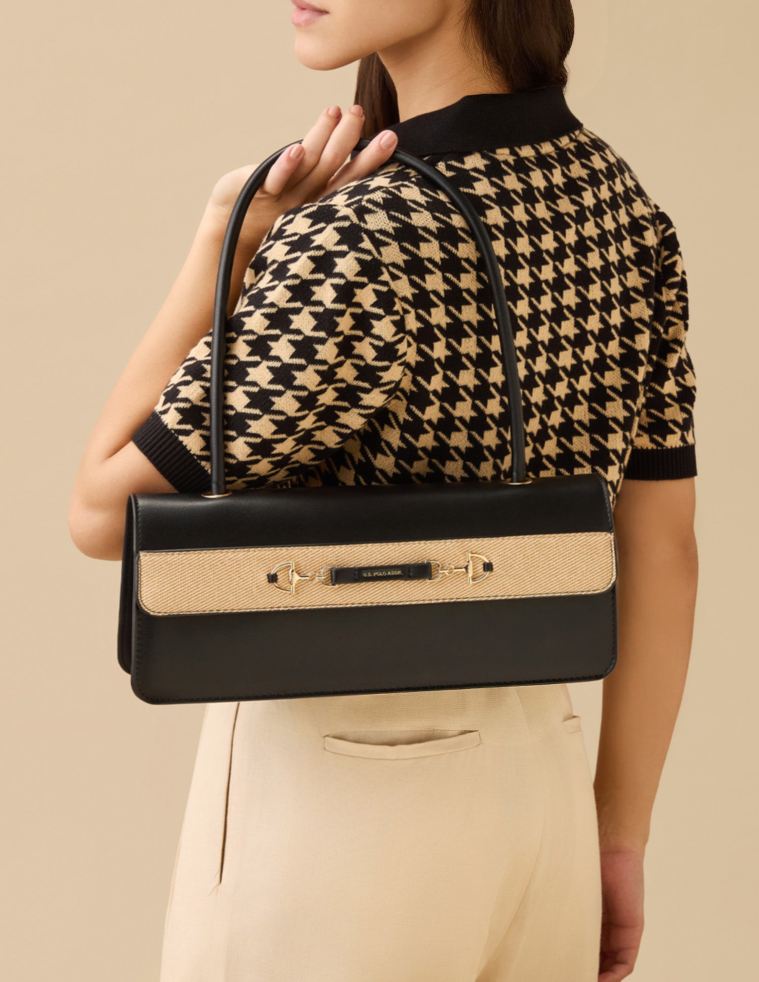 Women Aimee Colour Blocked Shoulder Bag