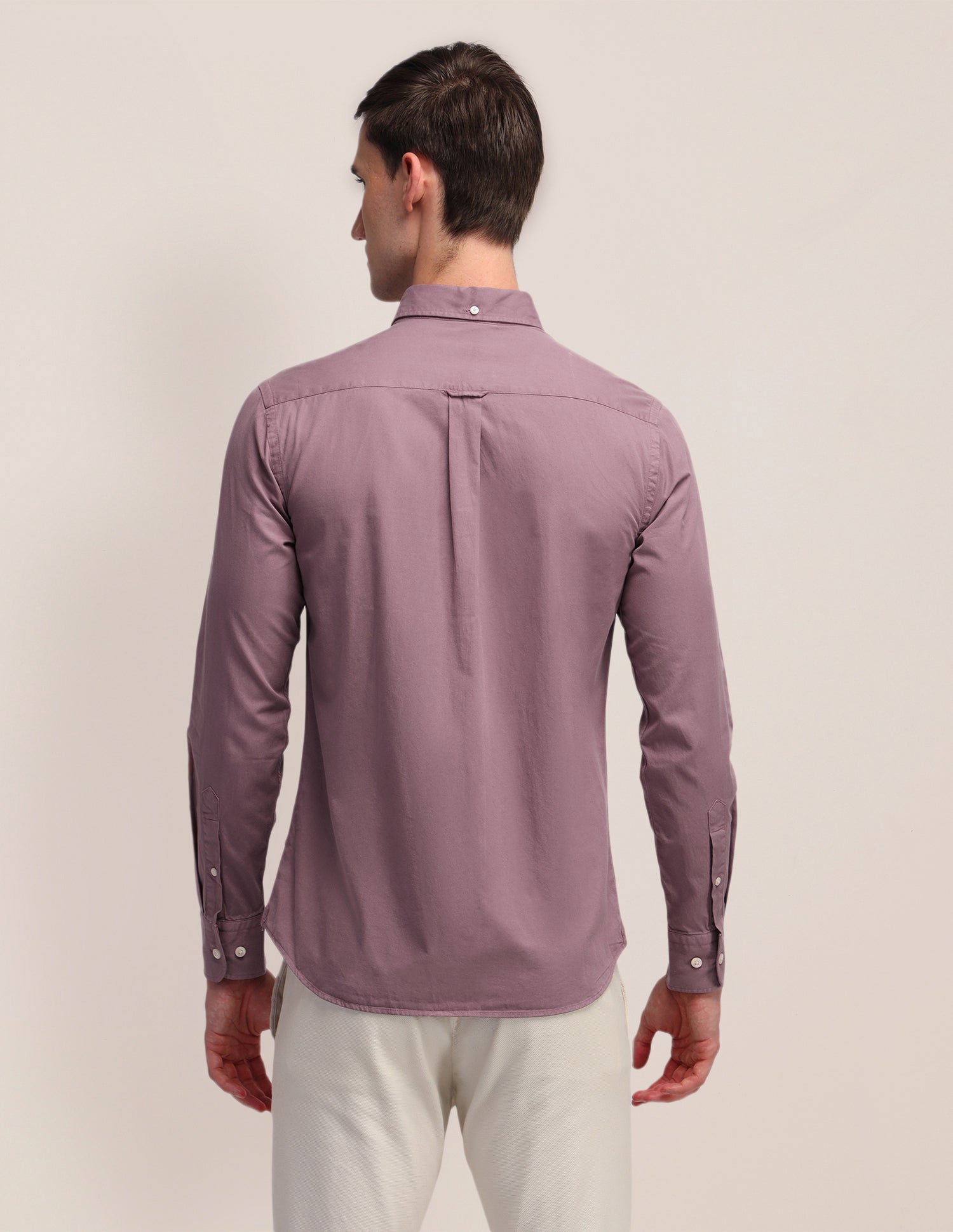 Tailored Fit Cotton Formal Shirt Pink - U.S. Polo Assn. India | Large