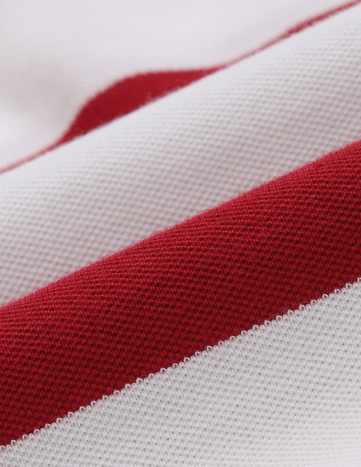 Horizontal Striped Slim Fit Polo Shirt Red - U.S. POLO ASSN. | Large