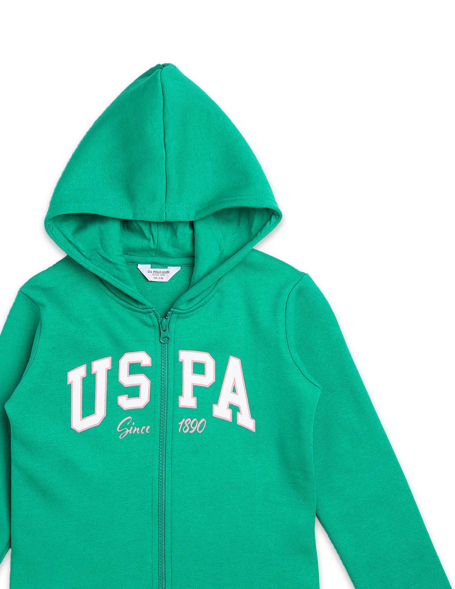 Brand Printed Regular Fit Sweatshirt Green - U.S. POLO ASSN. | Large