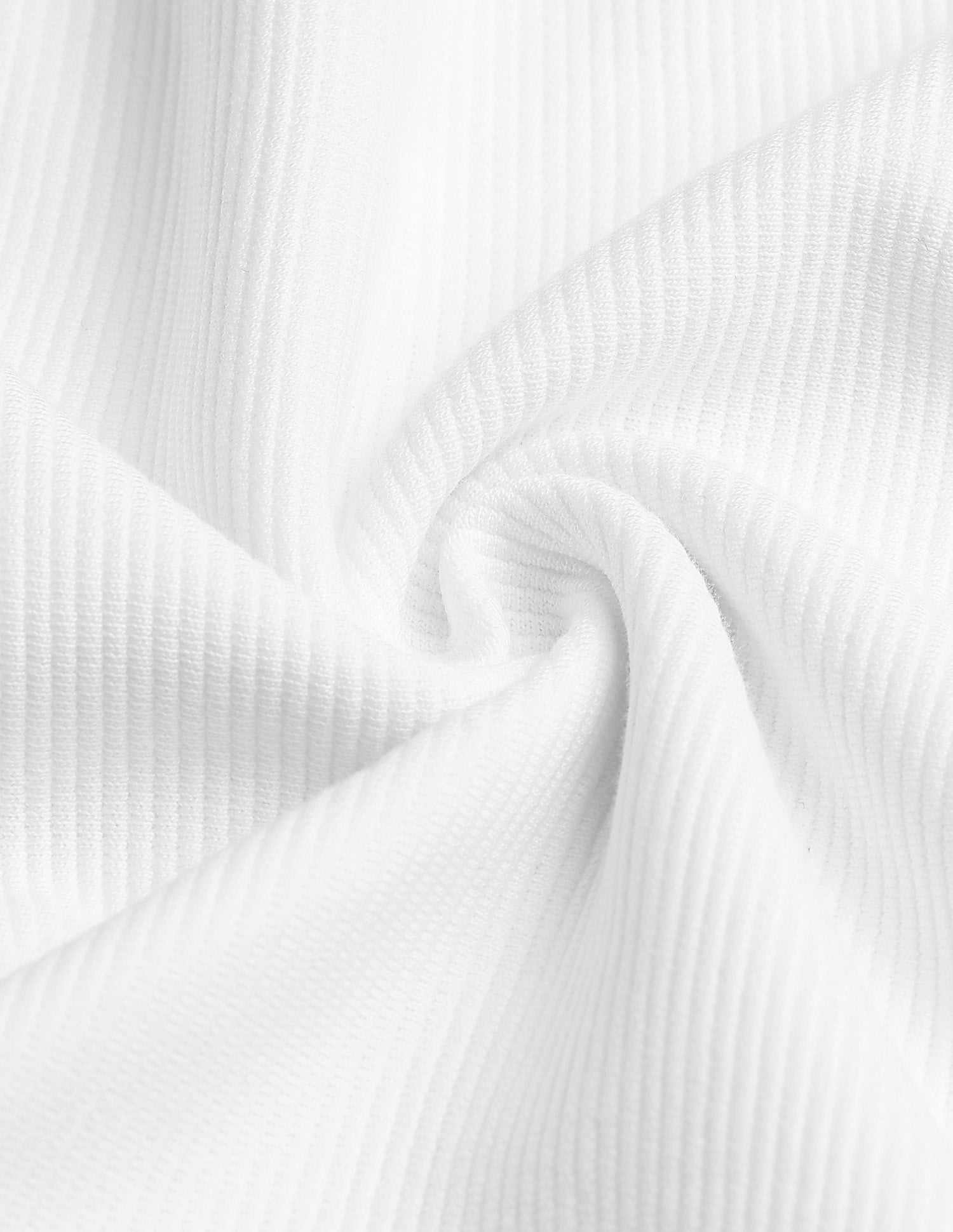 Slim Fit Knitted Zipper Shirt White - U.S. Polo Assn. India | Large