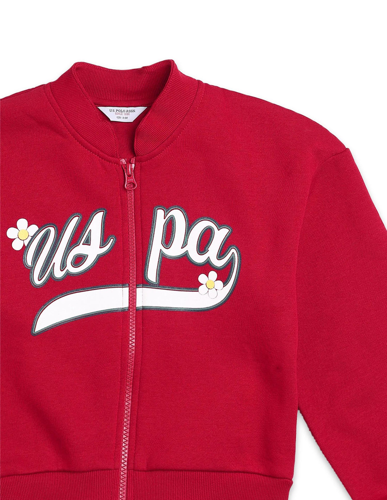 Brand Printed Regular Fit Sweatshirt Red - U.S. POLO ASSN. | Large