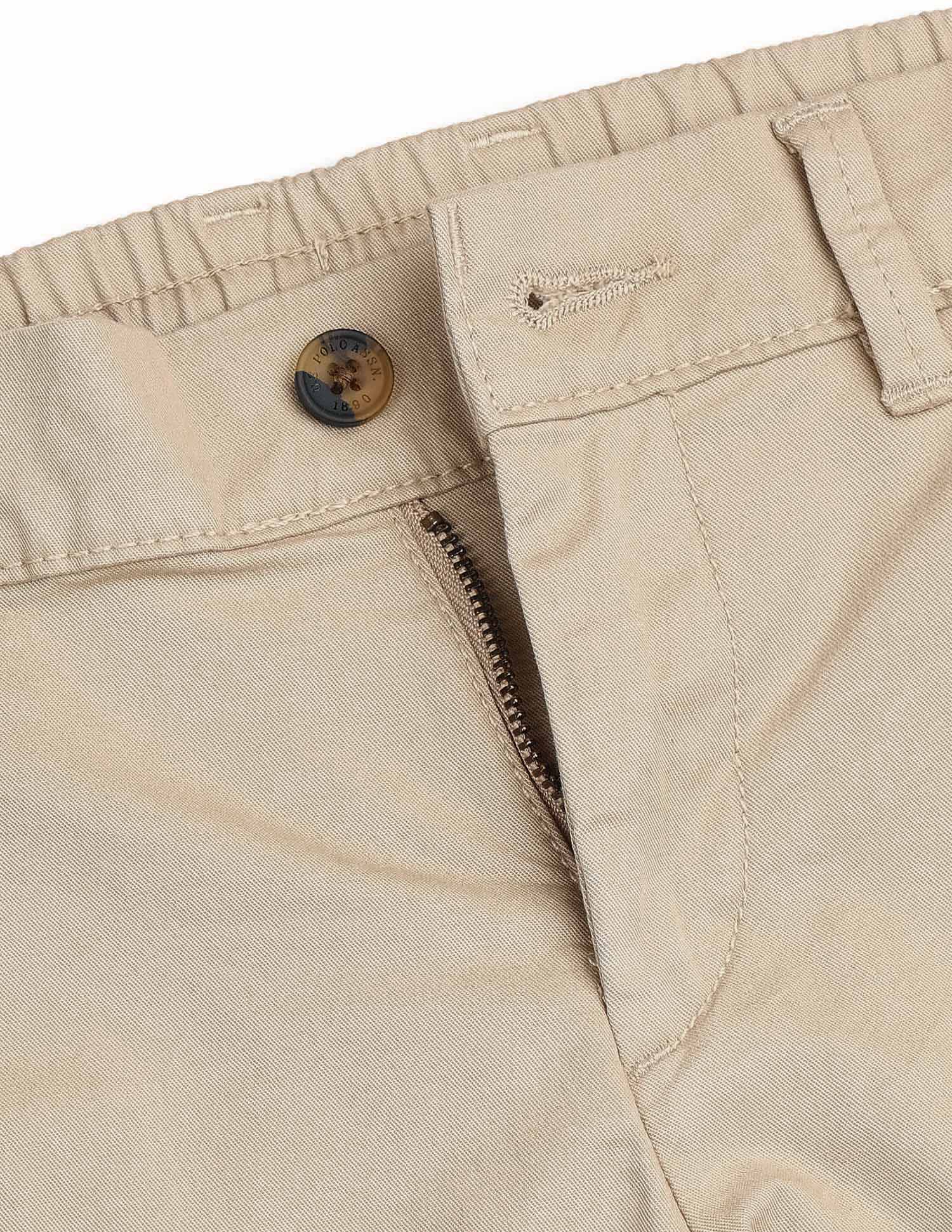 Boys Twill Regular Fit Trousers Khaki - U.S. POLO ASSN. | Large