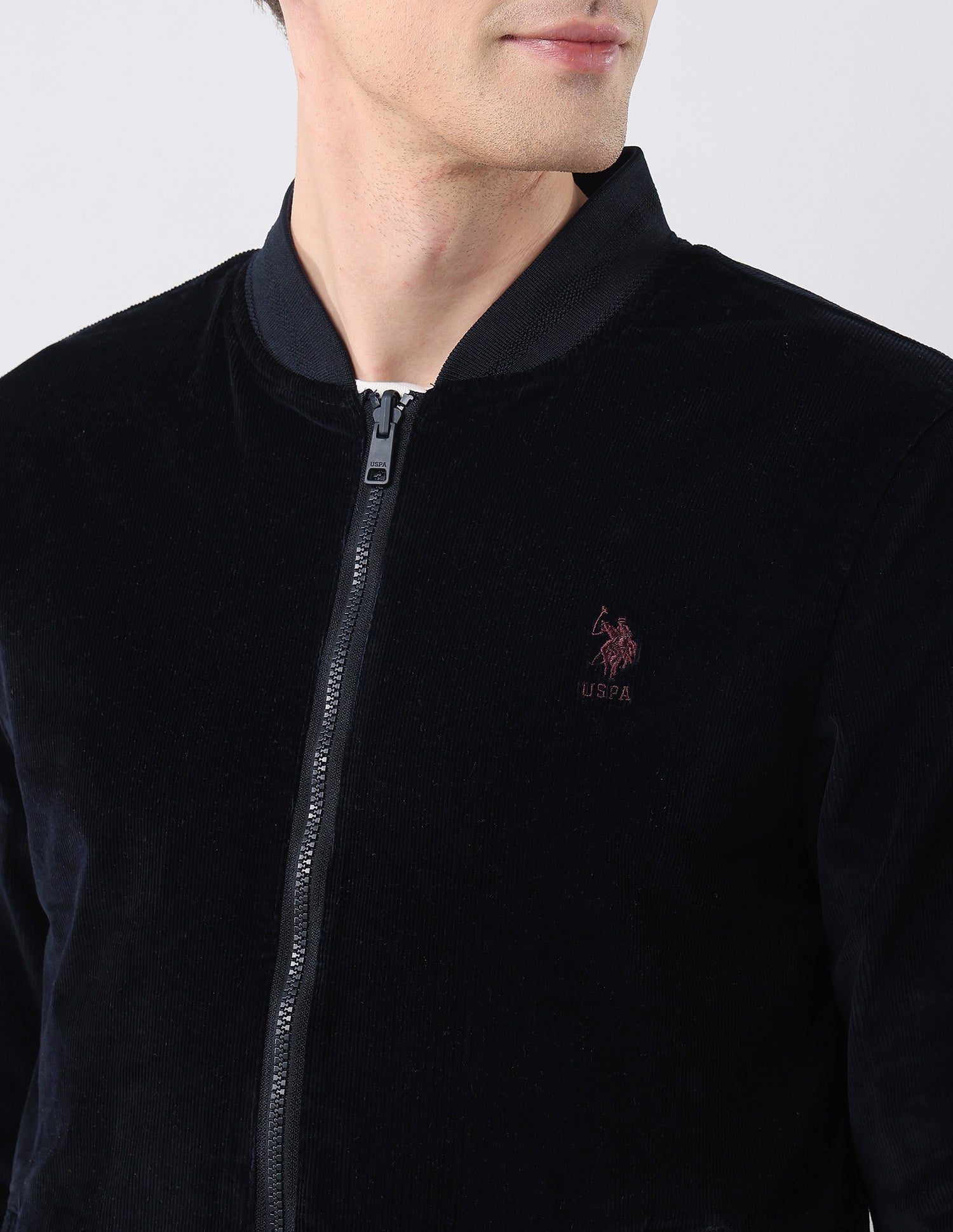 Solid Reversible Jacket Navy - U.S. Polo Assn. India | Large