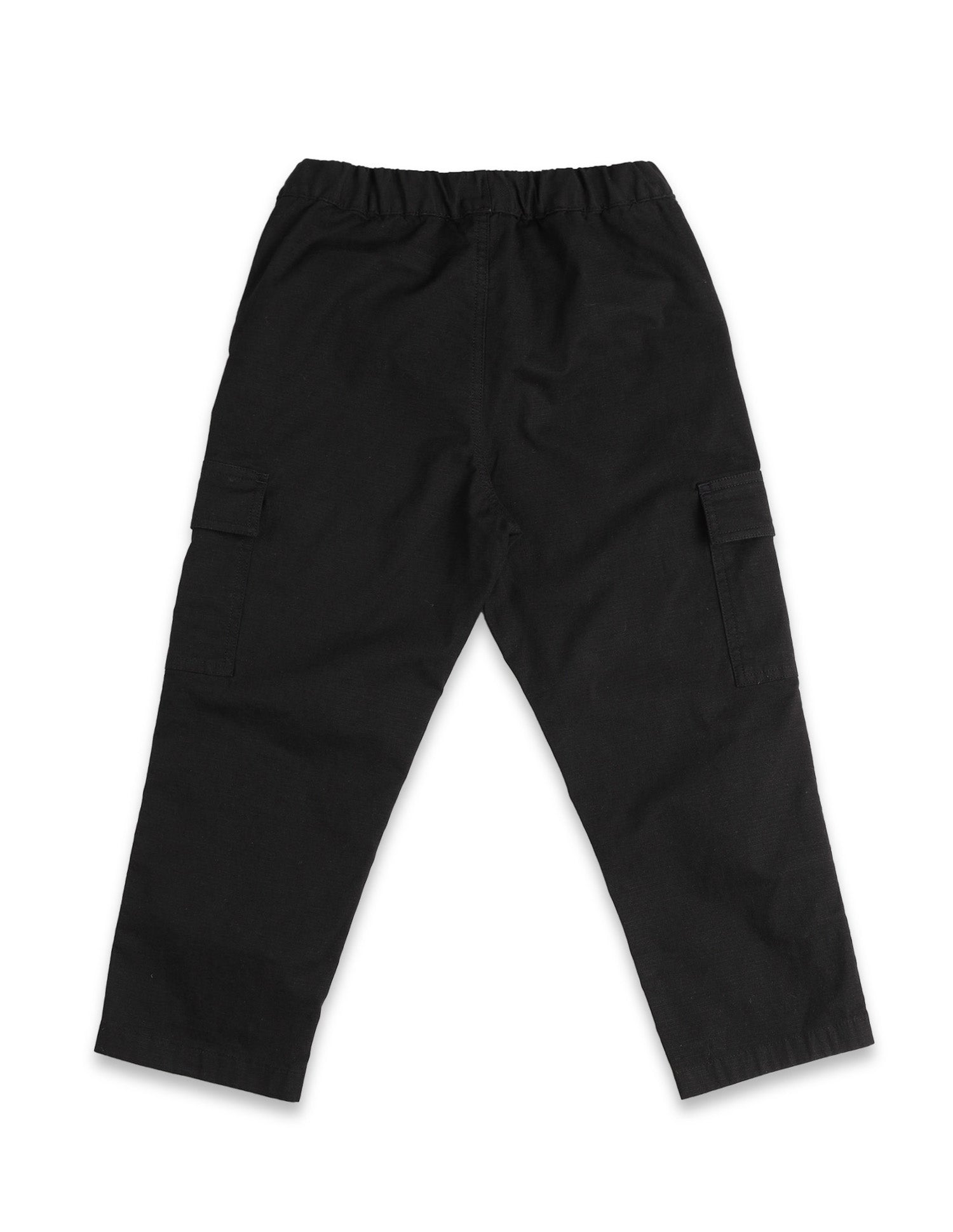Boys Textured Relaxed Fit Cargos Black - U.S. POLO ASSN. | Large