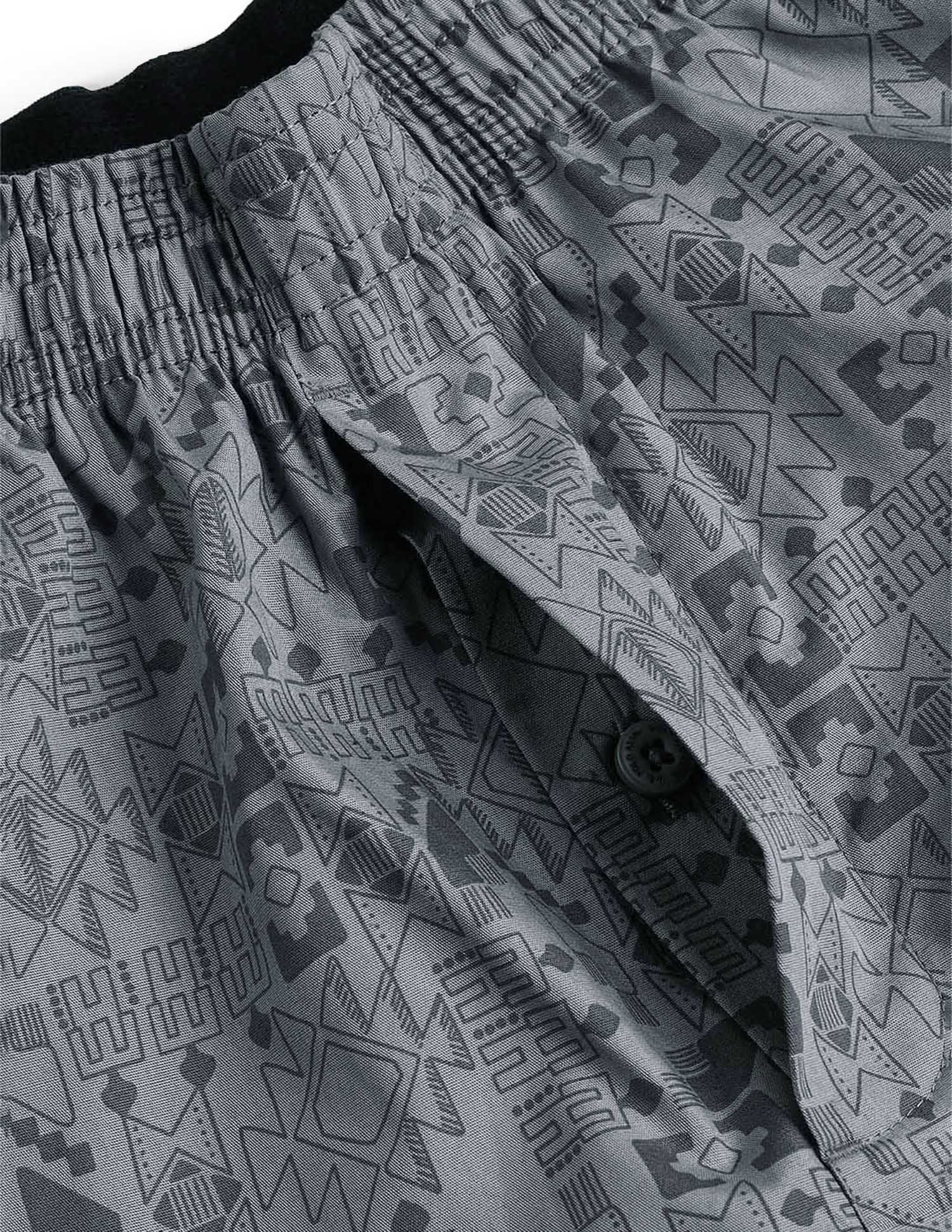 Cotton Printed OEX12 Boxers - Pack Of 1 Light Grey - U.S. POLO ASSN. | Large