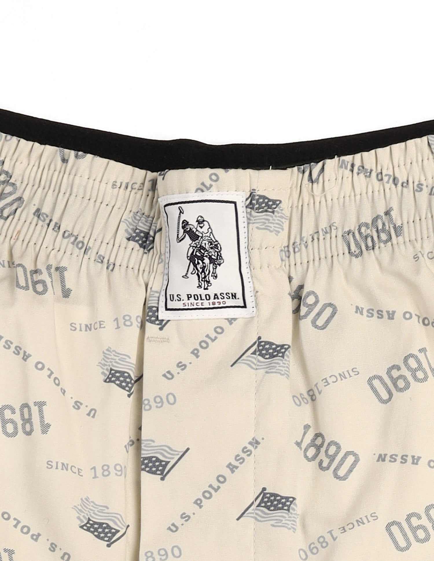 Pure Cotton Printed I657-PR Boxers - Pack Of 1 Tofu Flag - U.S. Polo Assn. India | Large