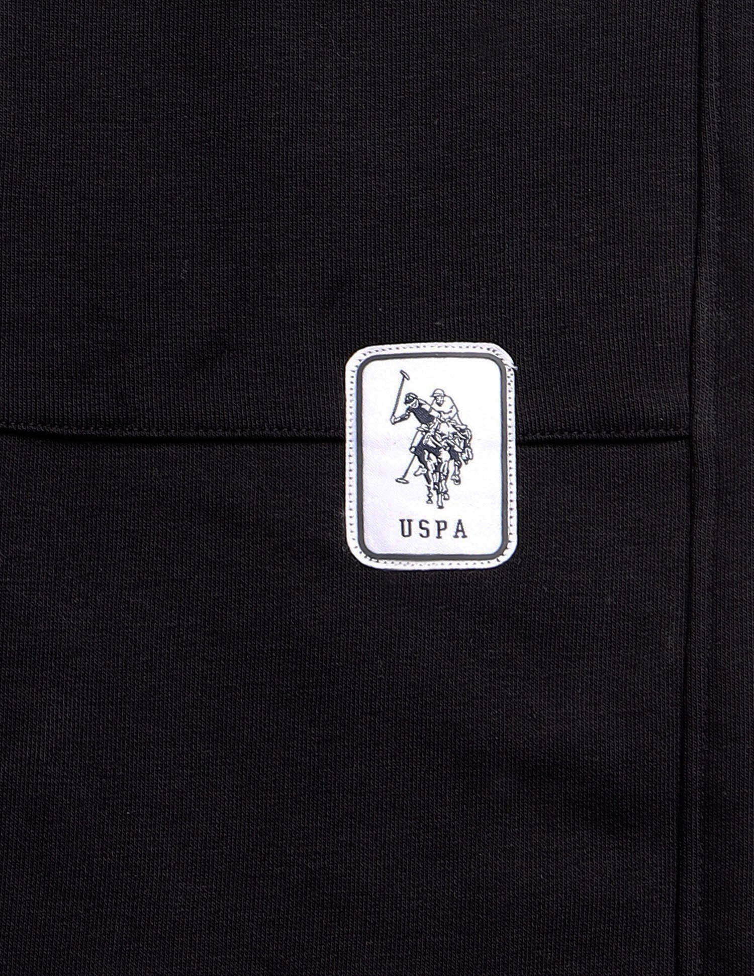 Mid Rise Comfort Fit OR006-PL Lounge Pants - Pack Of 1 Black - U.S. Polo Assn. India | Large
