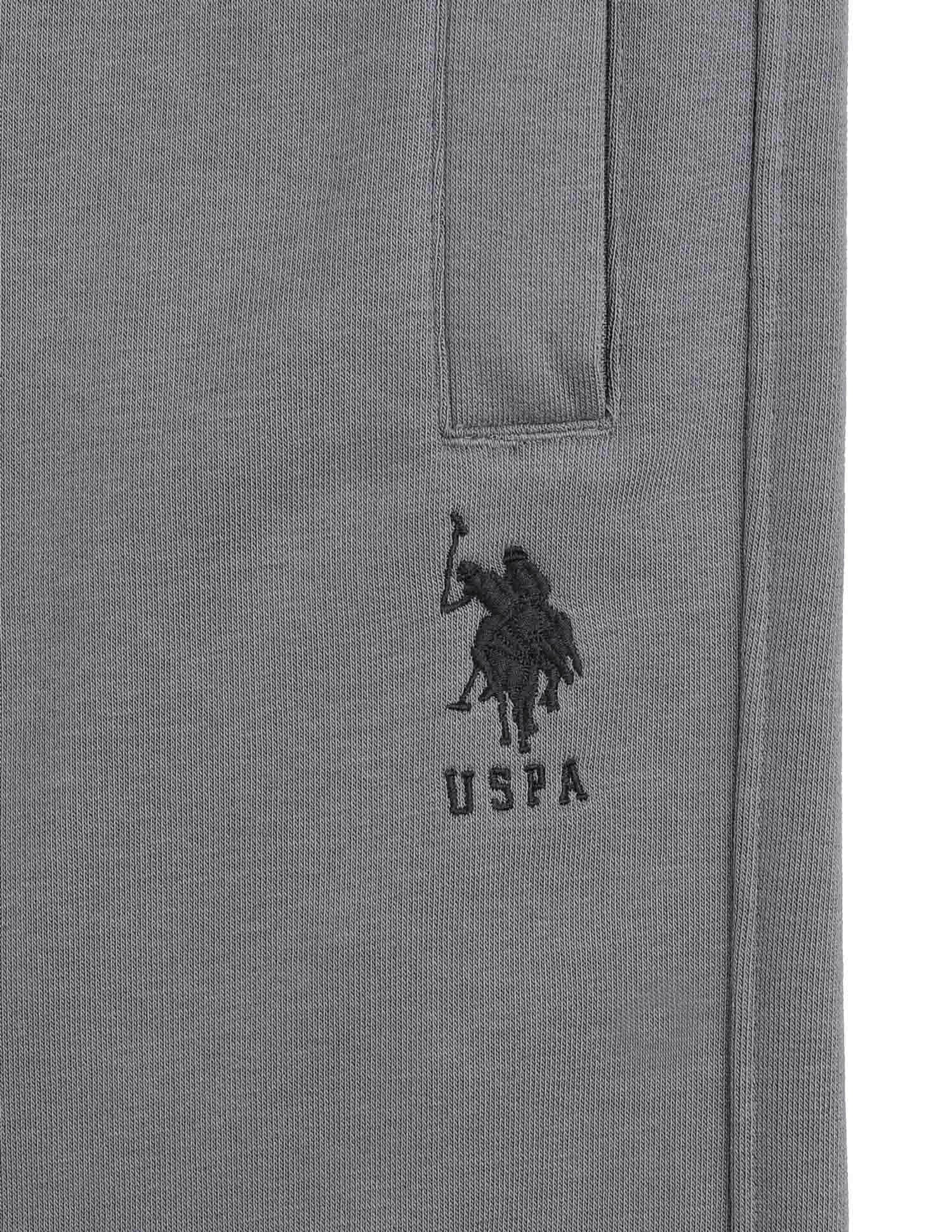 Mid Rise Fleece OR007 Lounge Pants - Pack Of 1 Grey - U.S. POLO ASSN. | Large