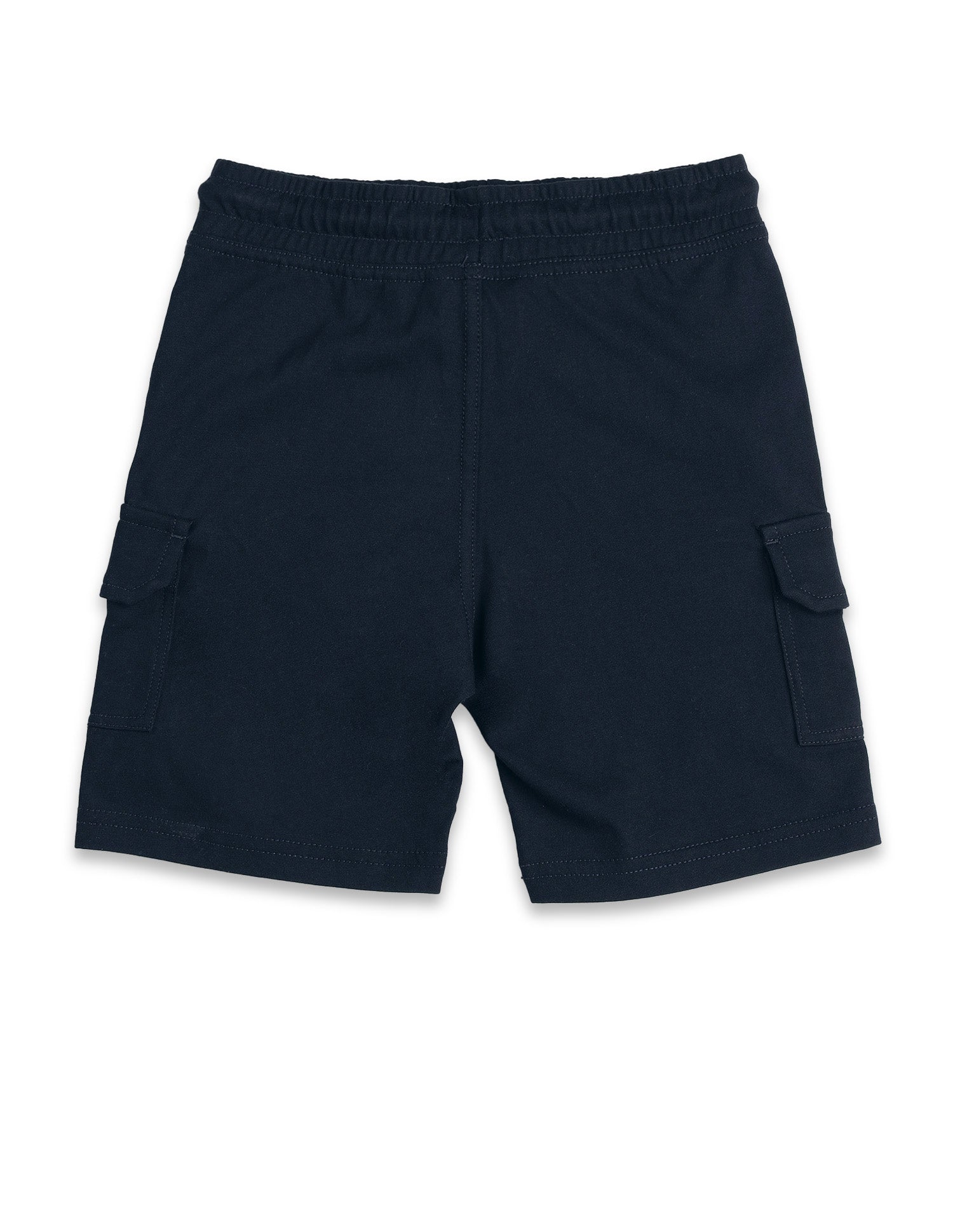 Boys Pure Cotton Solid Shorts Navy - U.S. POLO ASSN. | Large