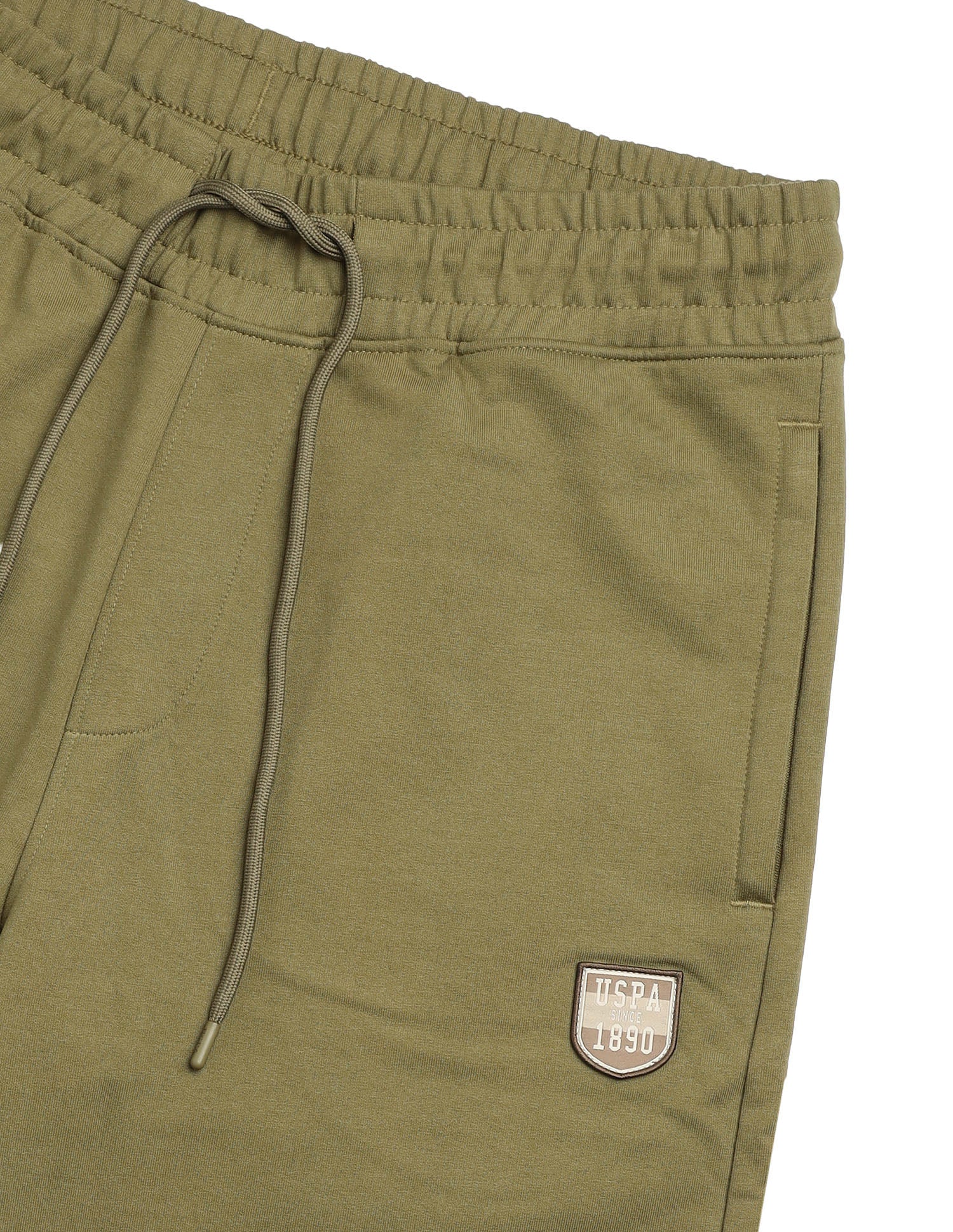 Breathable Relaxed Fit OJ010 Lounge Joggers Martin Olive - U.S. Polo Assn. India | Large