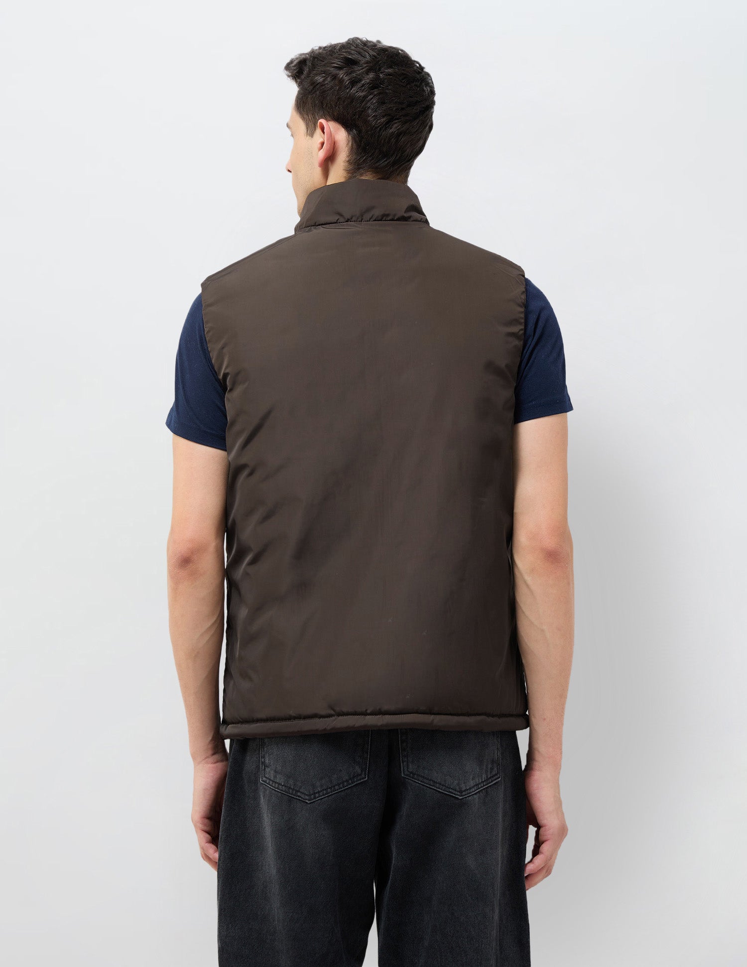 Solid Regular Fit Reversible Jacket Black - U.S. POLO ASSN. | Large