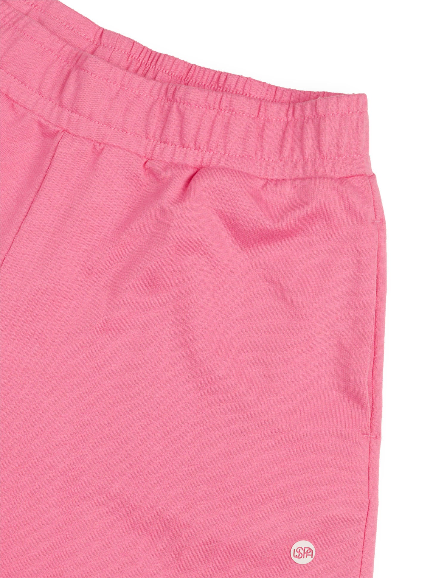 Colorblocked Relaxed T-Shirt With Shorts Pink - U.S. Polo Assn. India | Large