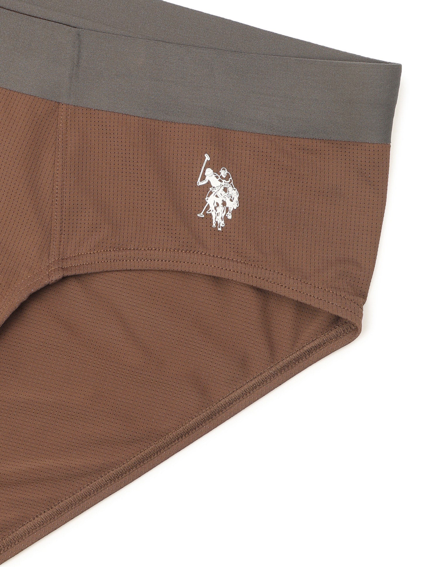 Seamless Sports RB003 Mesh Brief Partridge - U.S. Polo Assn. India | Large