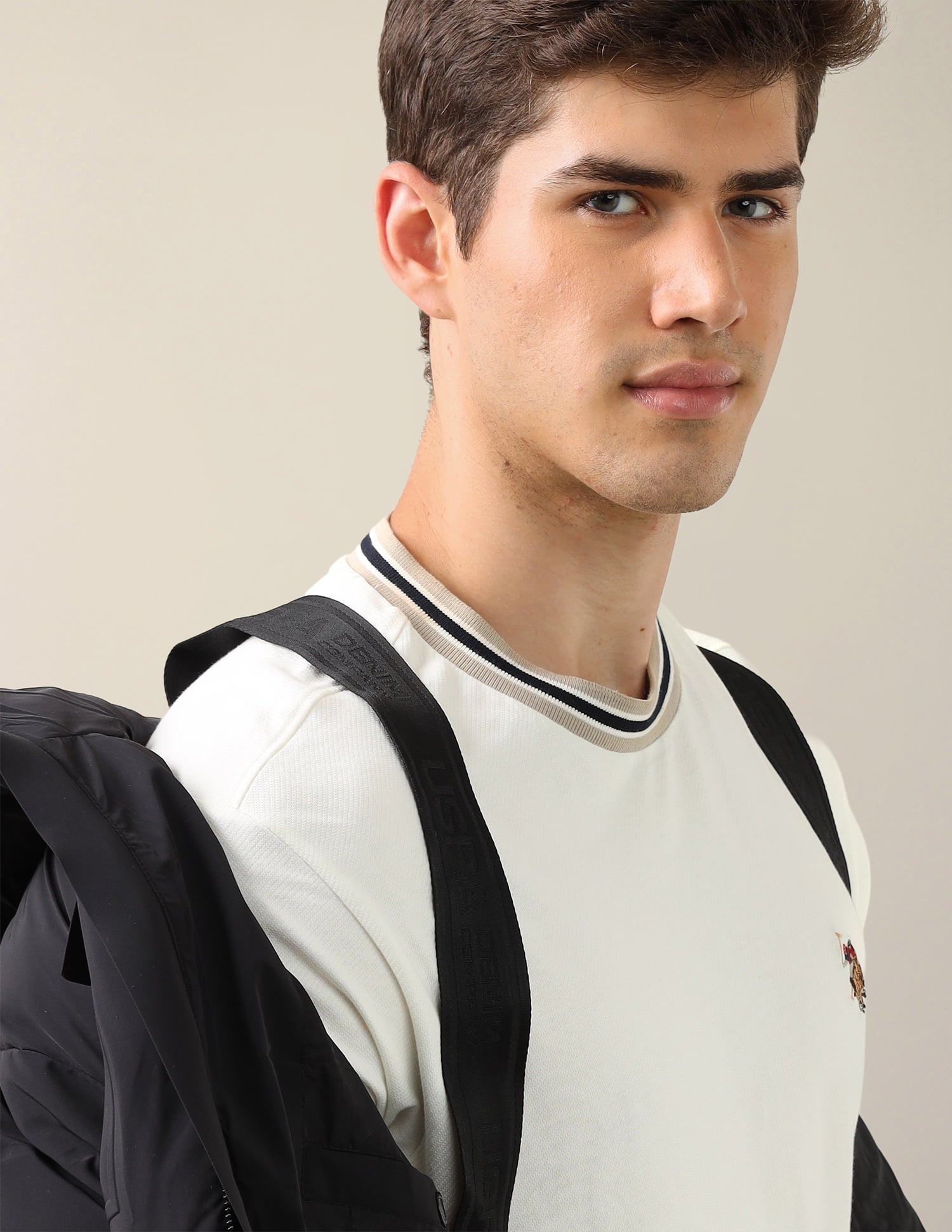 Legend Of Horseshoe Puffer Jacket Black - U.S. Polo Assn. India | Large