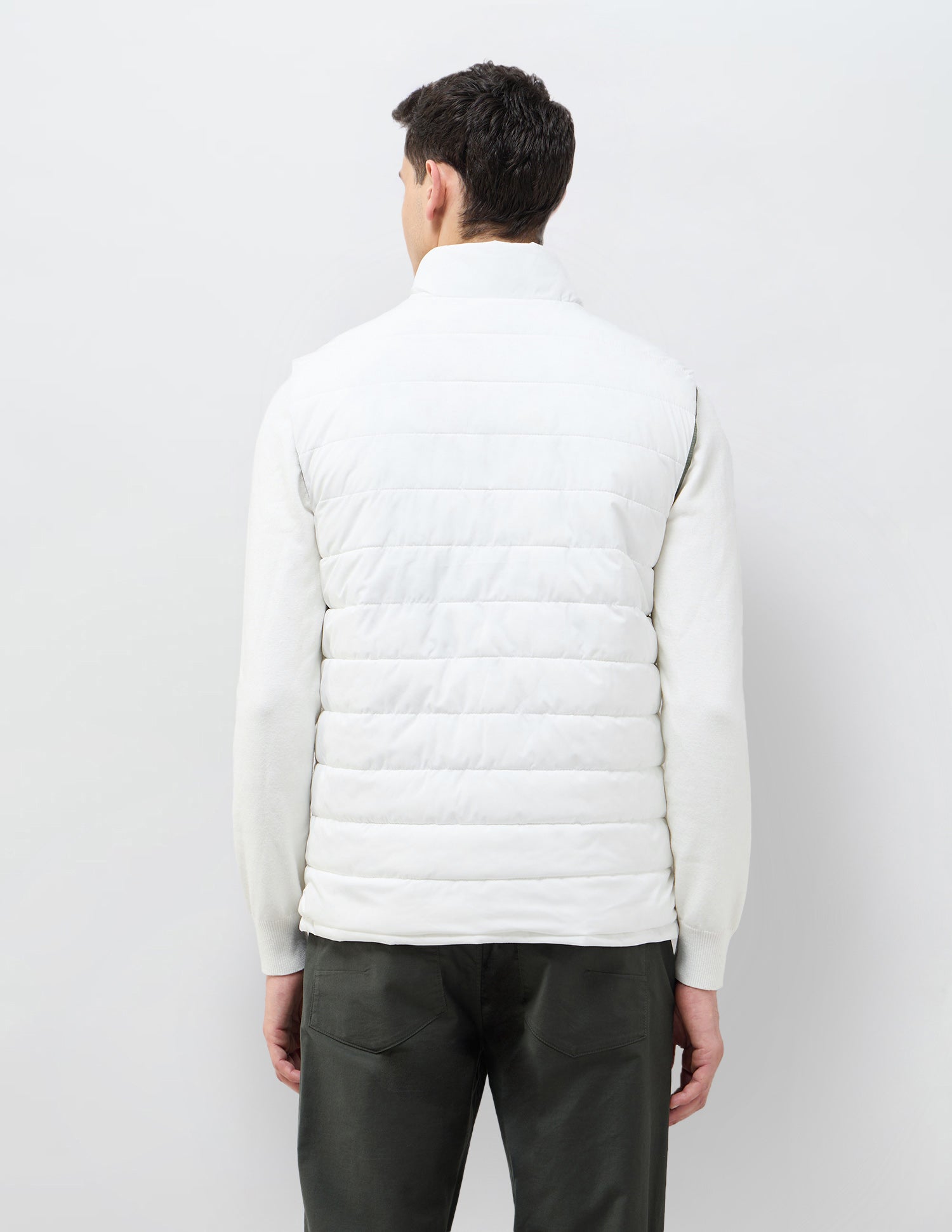 Solid Regular Fit Reversible Jacket White - U.S. POLO ASSN. | Large