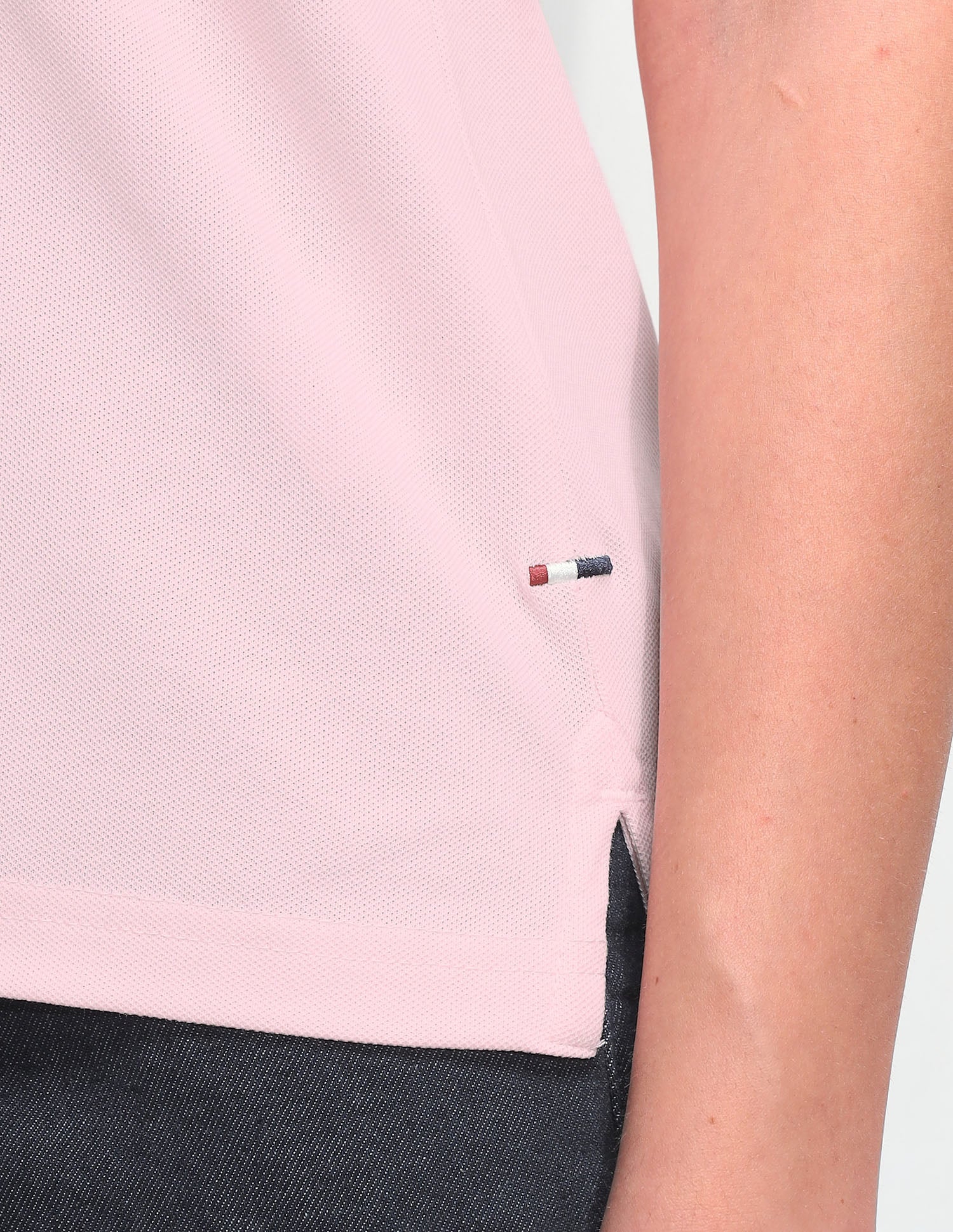 Solid Regular Fit Polo Shirt Pink - U.S. Polo Assn. India | Large