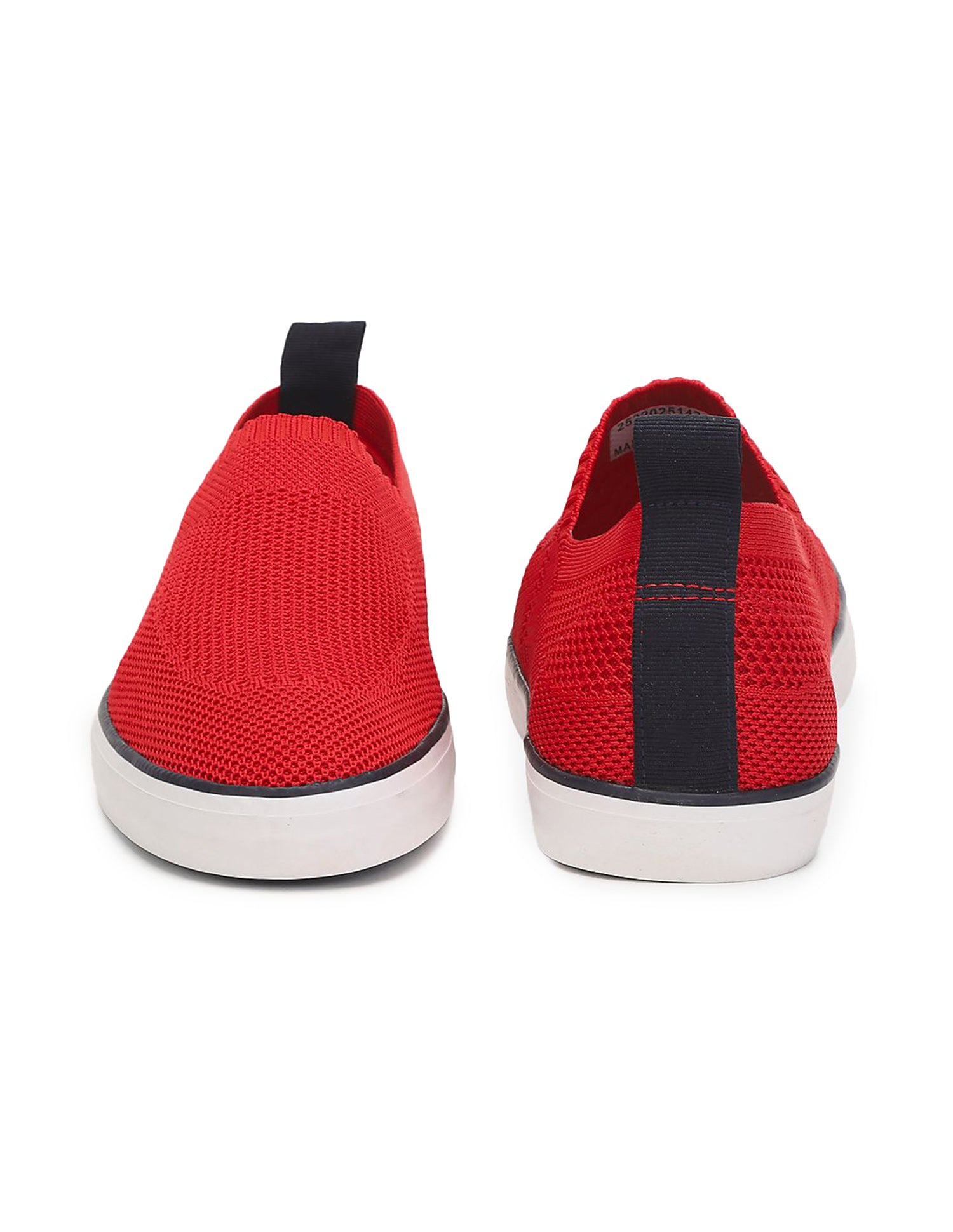 Men Low Top Premium Knit Octavia Slip On Shoes Red - U.S. Polo Assn. India | Large