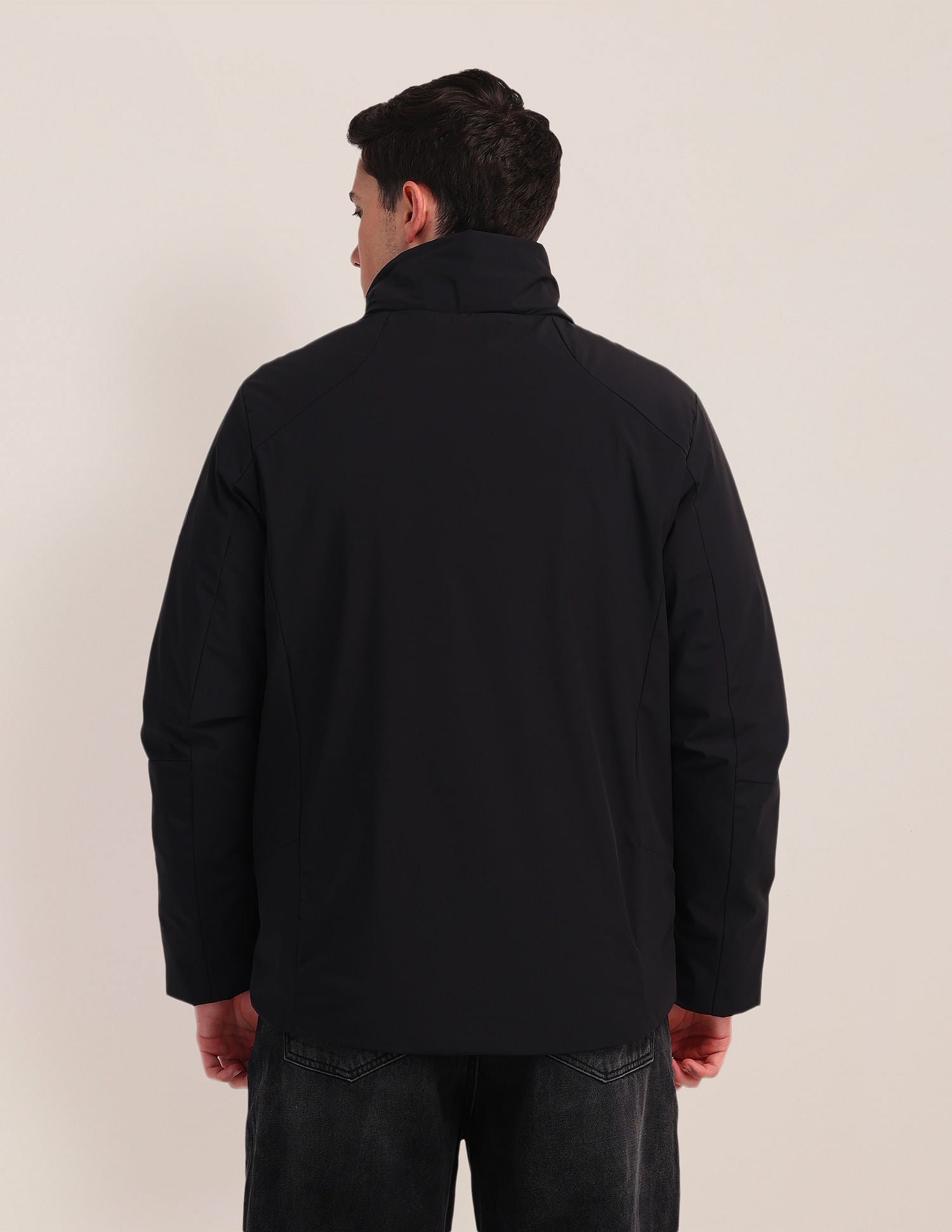 Detachable Hood Padded Jacket Black - U.S. POLO ASSN. | Large