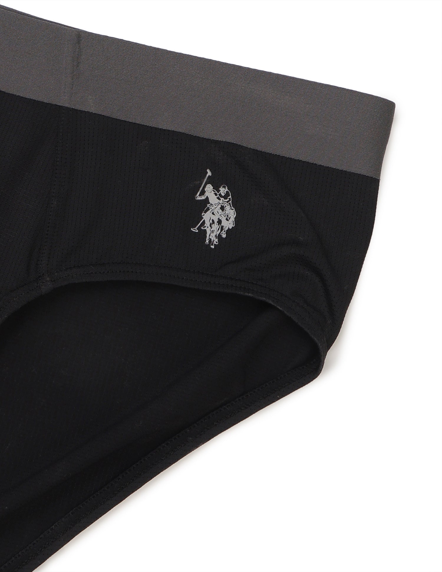 Seamless Sports RB003 Mesh Brief Black - U.S. Polo Assn. India | Large