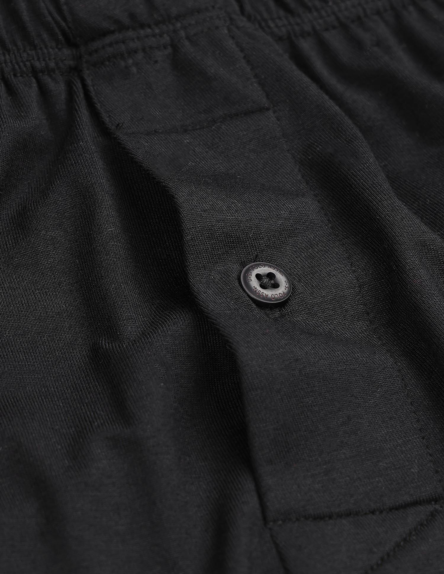 Comfort Fit PX001 Boxers - Pack Of 1 Black - U.S. POLO ASSN. | Large