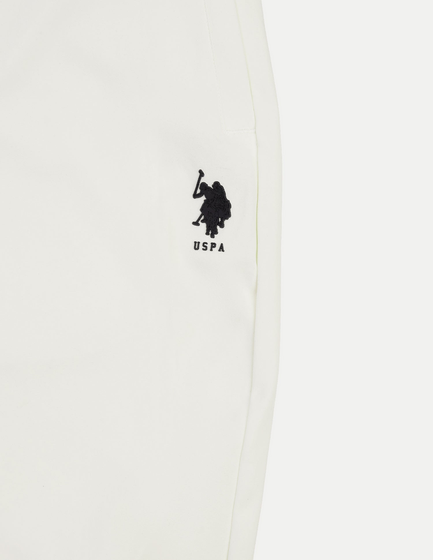Mid Rise Regular Fit Active Track Pants White - U.S. Polo Assn. India | Large