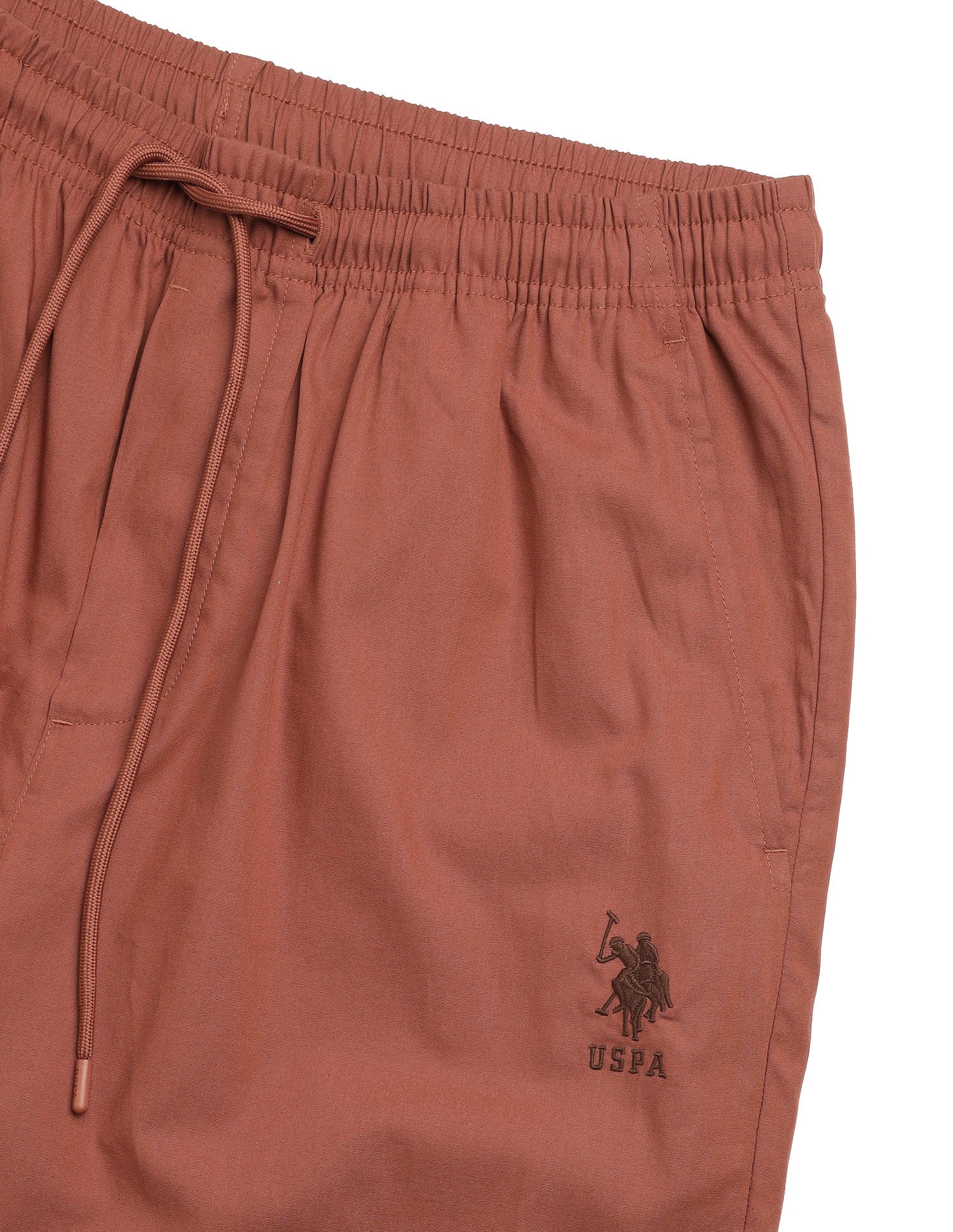 Midrise Pure Cotton OELP1 Pyjamas Maple Syrup - U.S. Polo Assn. India | Large