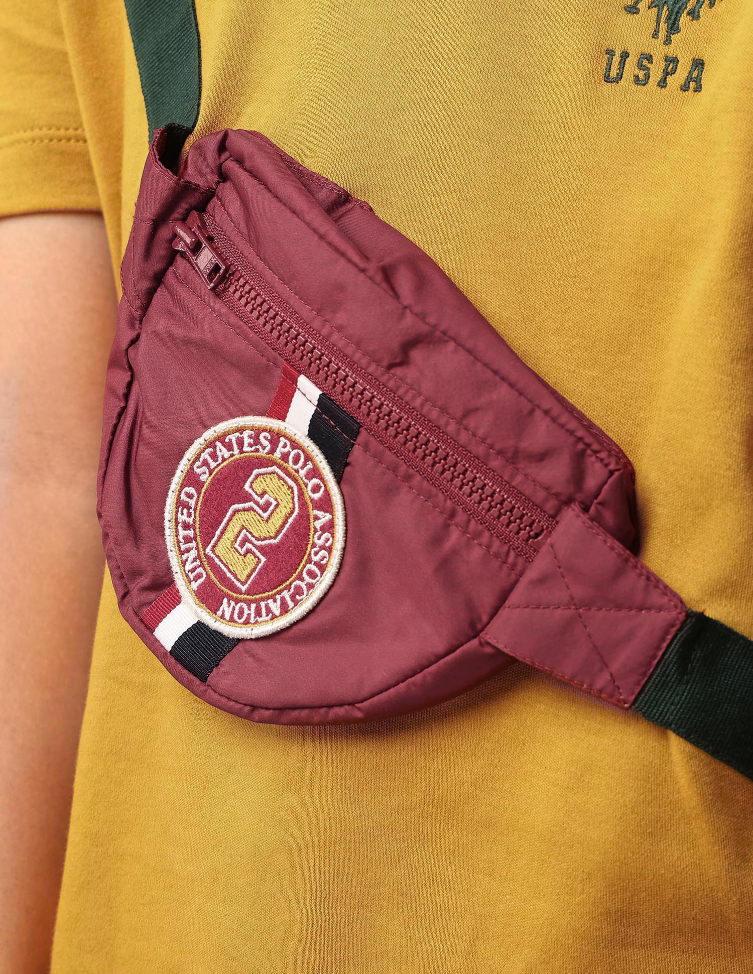 Boys Pure Cotton Regular Fit T Shirt Yellow - U.S. POLO ASSN. | Large