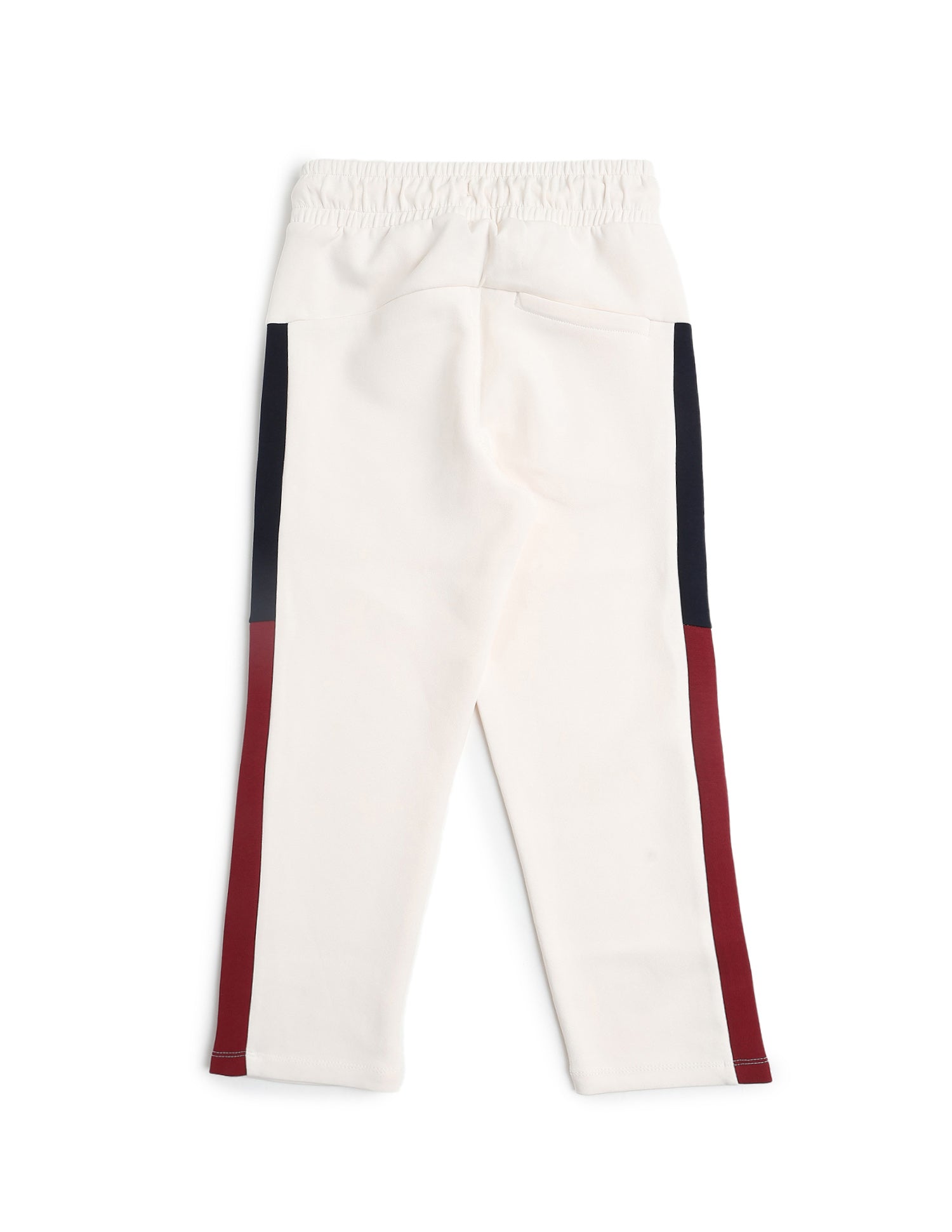 Boys Regular Fit Mini Me Track Pants Off White - U.S. POLO ASSN. | Large