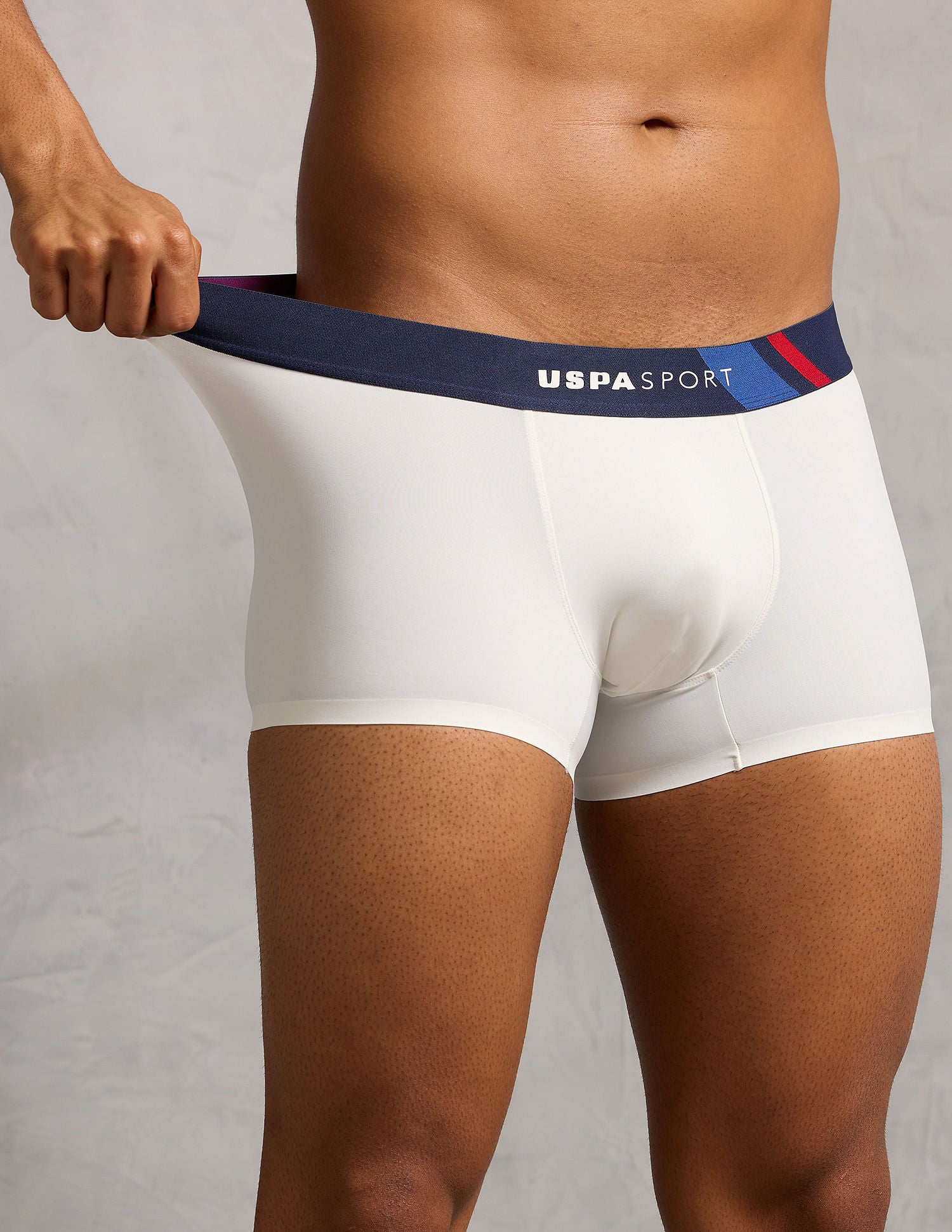 Micro Fibre High Stretch Trunk White - U.S. POLO ASSN. | Large