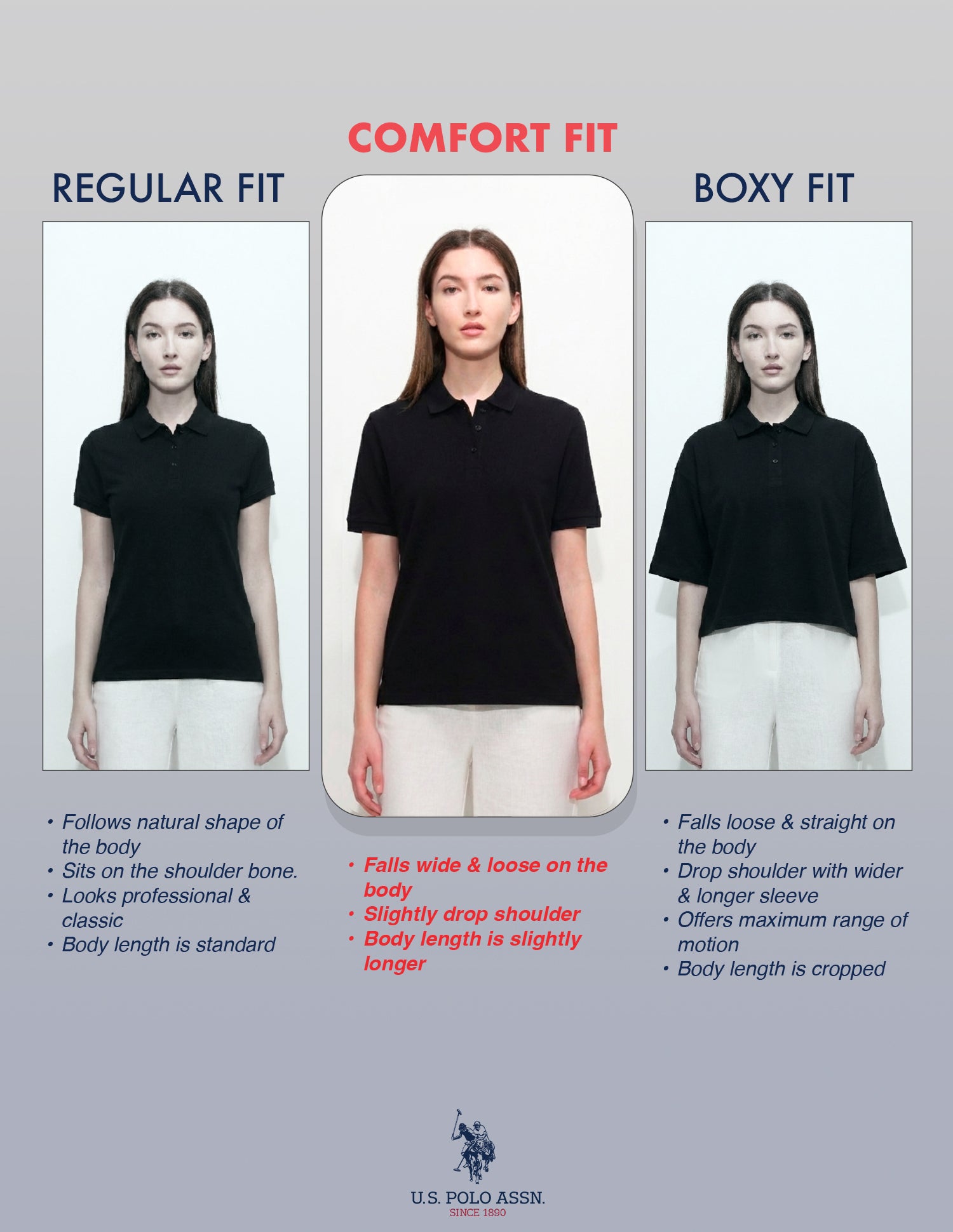 Relaxed Fit Solid Polo Shirt Off White - U.S. Polo Assn. India | Large