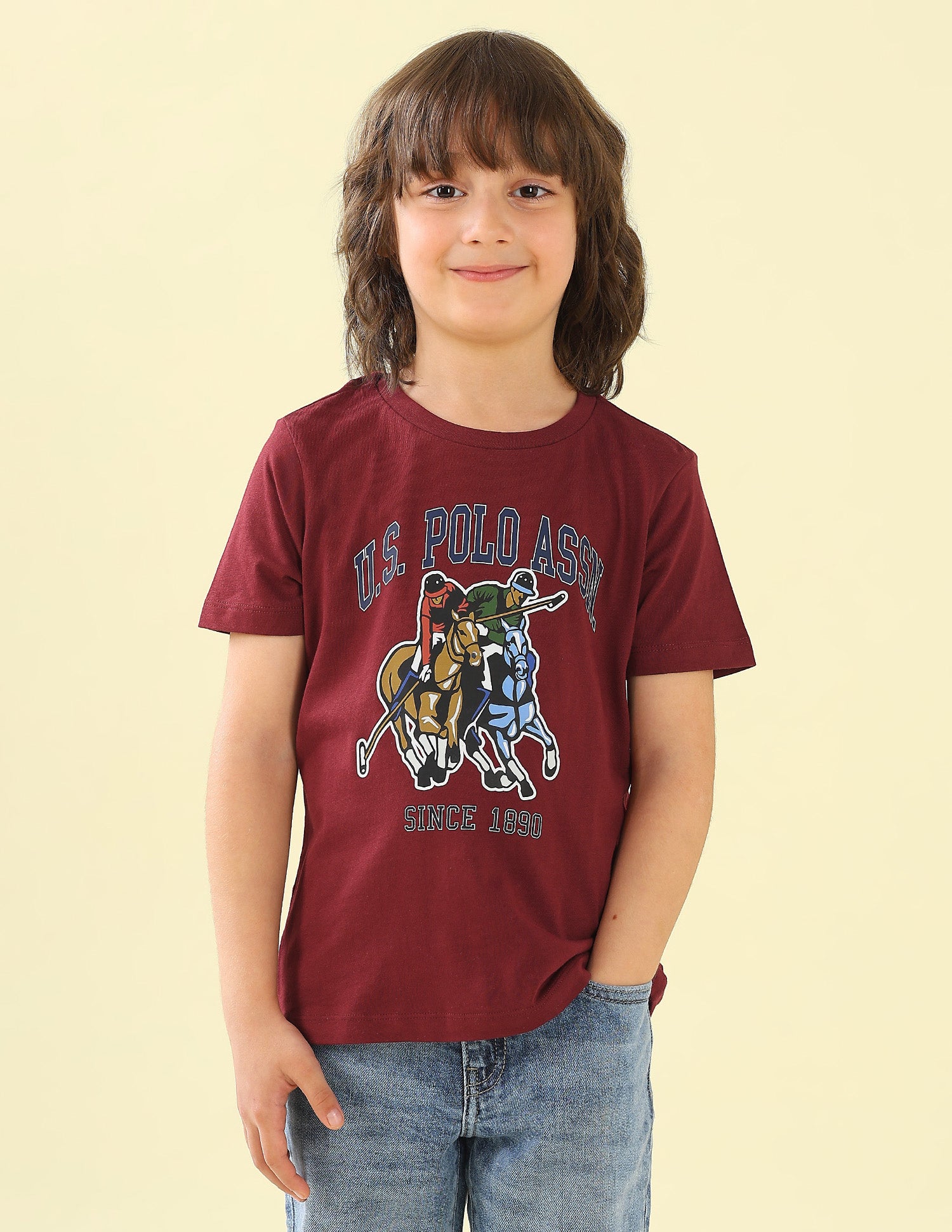 Graphic Brand Printed Regular Fit T-Shirt - Pack Of 2 Multi2 - U.S. Polo Assn. India | Large