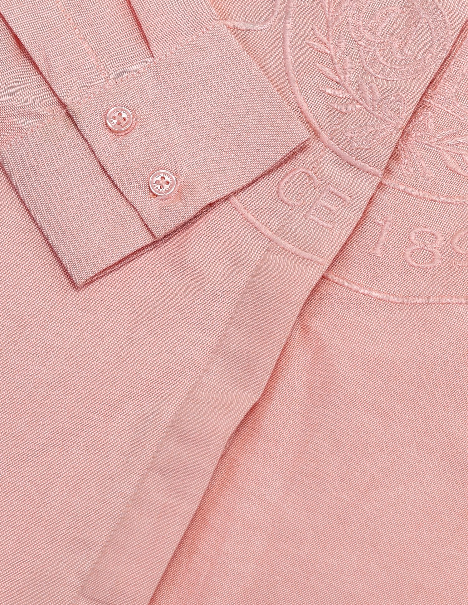 Brand Embroidered Oxford Shirt Peach - U.S. POLO ASSN. | Large