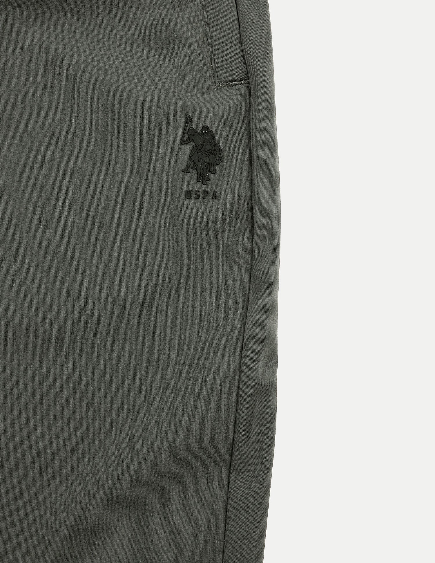 Mid Rise Regular Fit Active Track Pants Dark Olive - U.S. Polo Assn. India | Large