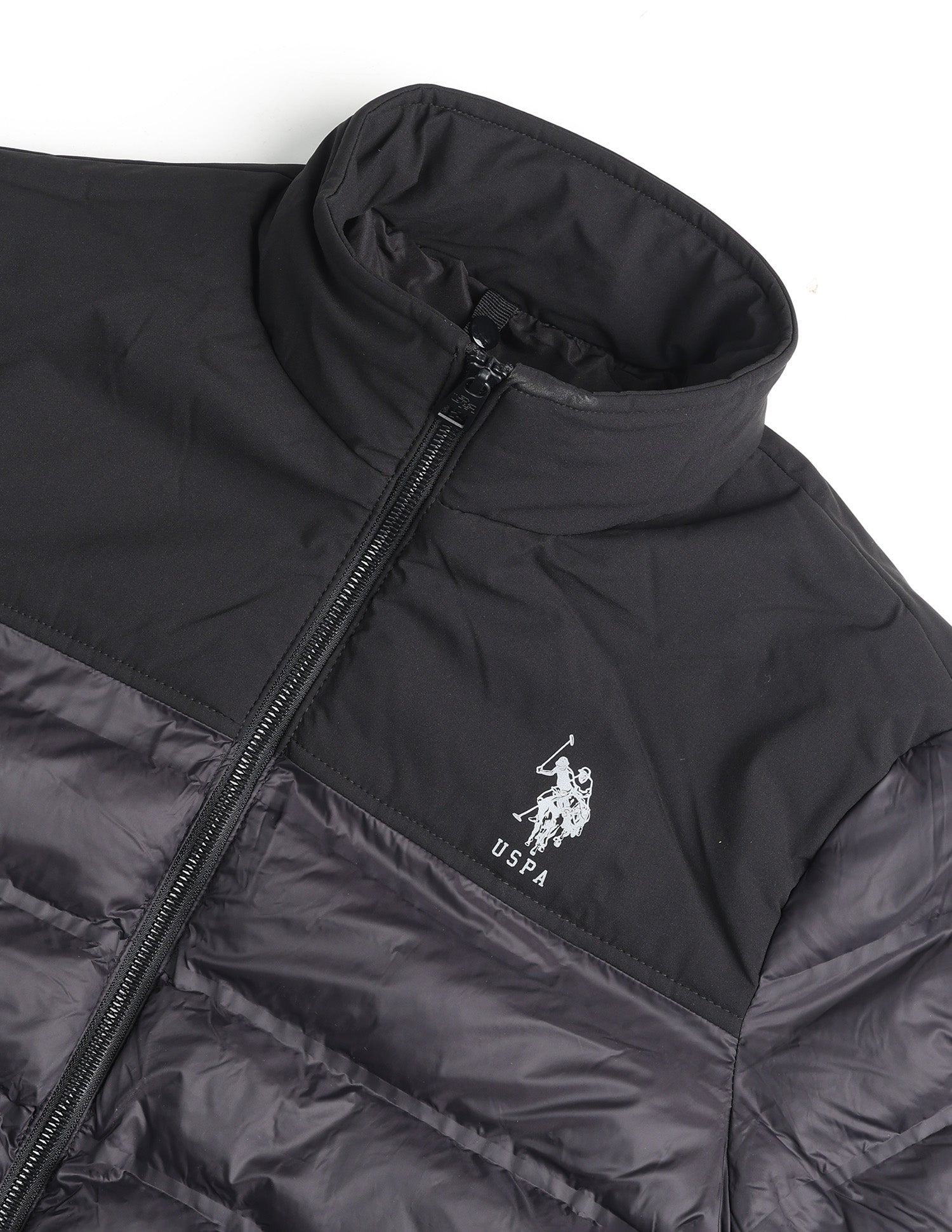 Solid Reversible Jacket Black - U.S. Polo Assn. India | Large