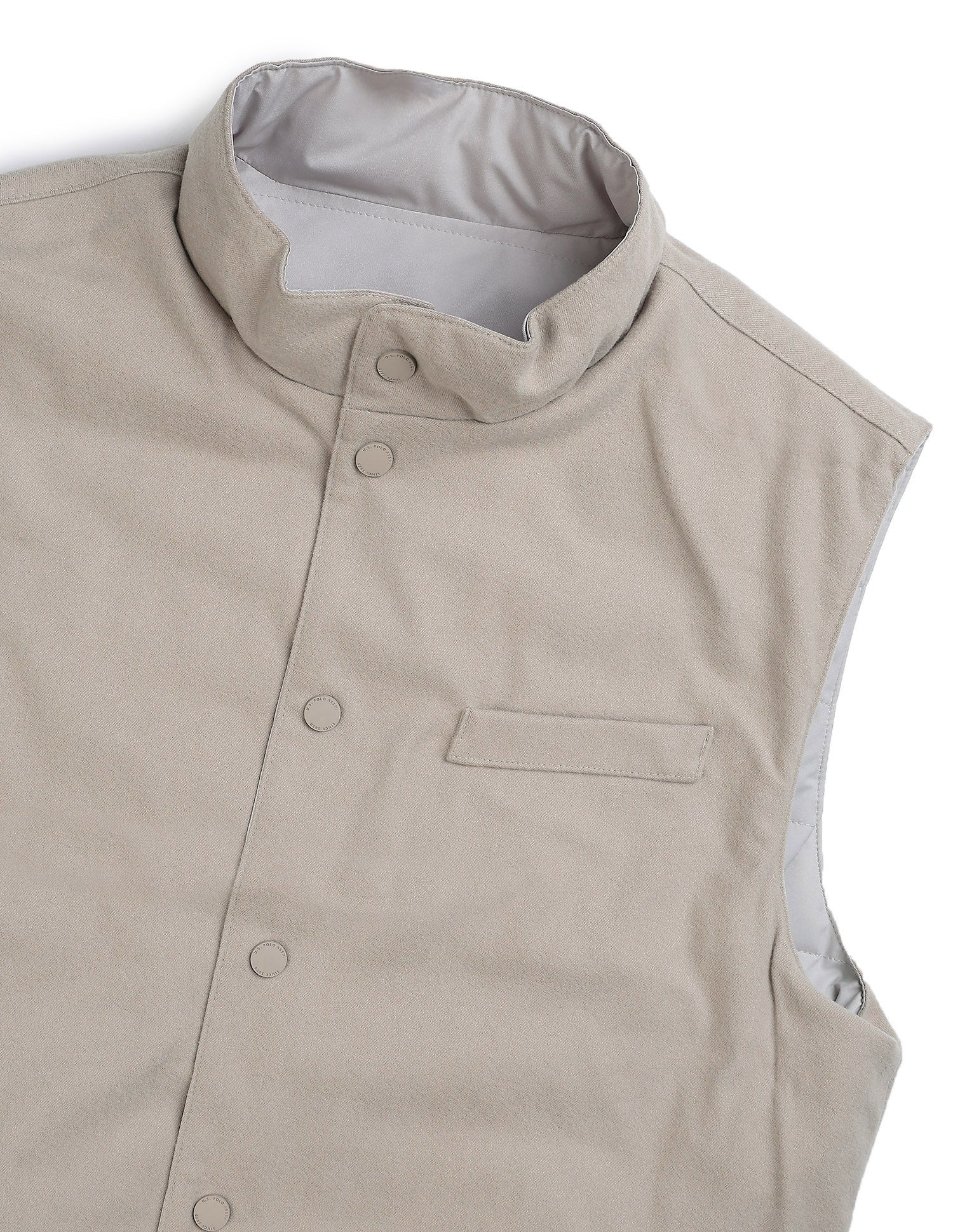 Equestrian Aisle Theater Reversible Jacket Beige - U.S. POLO ASSN. | Large