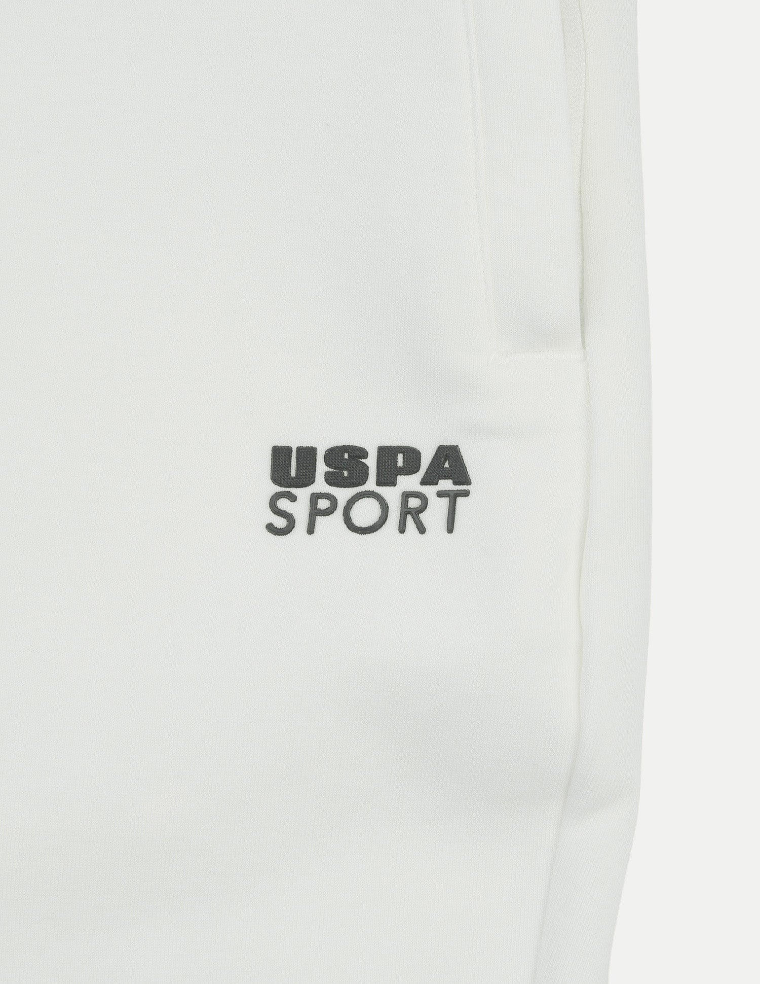 Mid Rise Regular Fit Active Track Pants White - U.S. Polo Assn. India | Large