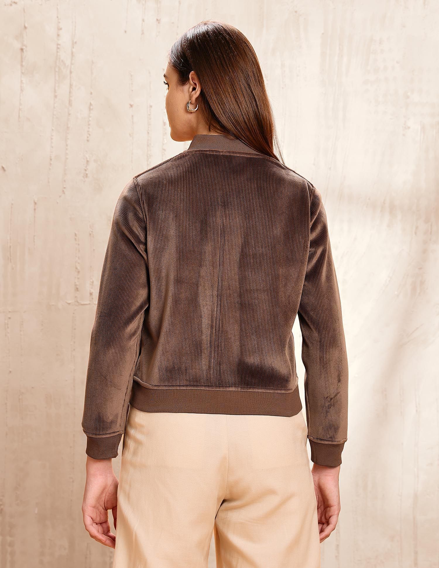 Solid Reversible Bomber Jacket Grey - U.S. POLO ASSN. | Large