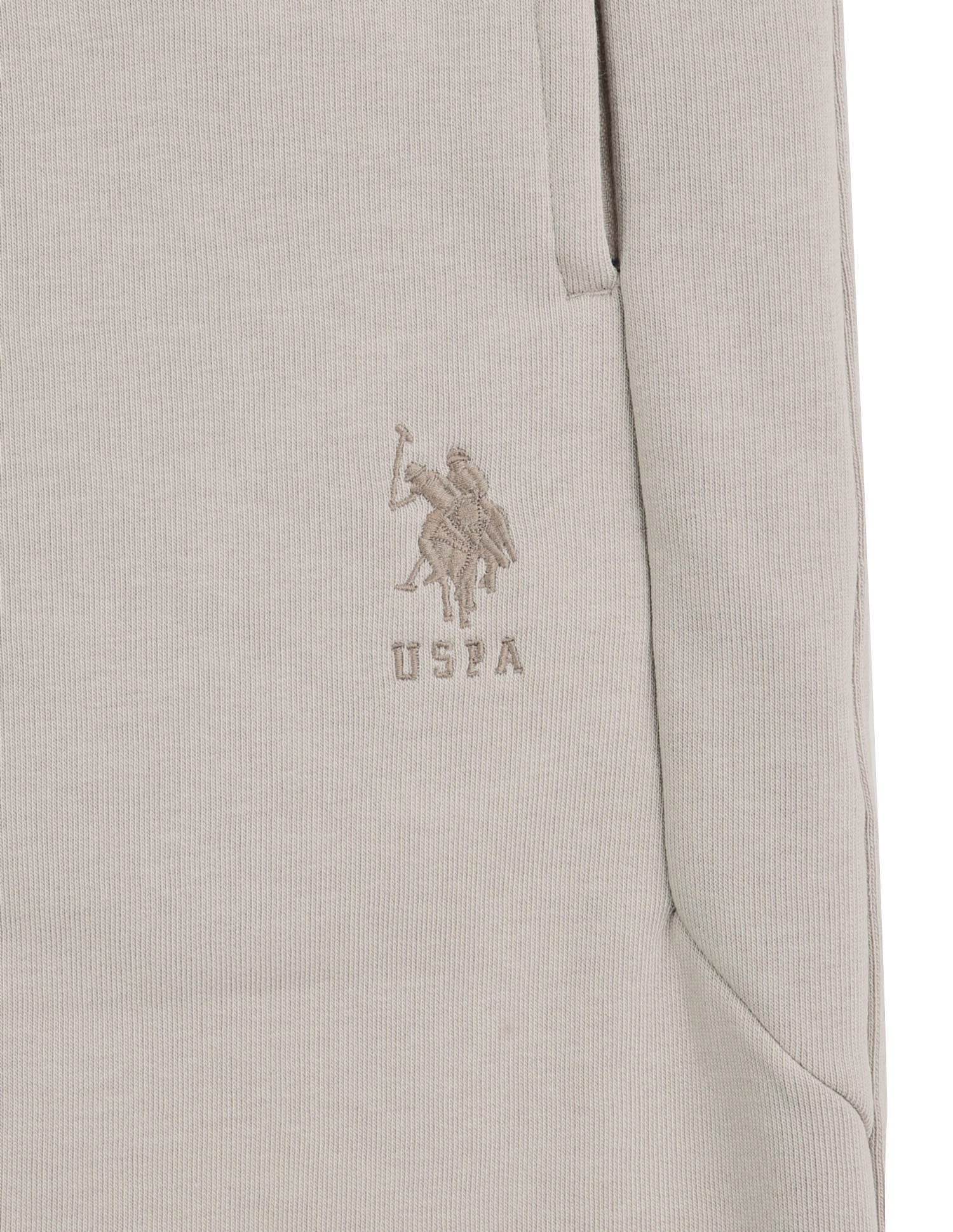 Cotton Terry OJ009 Lounge Jogger - Pack Of 1 Grey Mid Stone - U.S. POLO ASSN. | Large