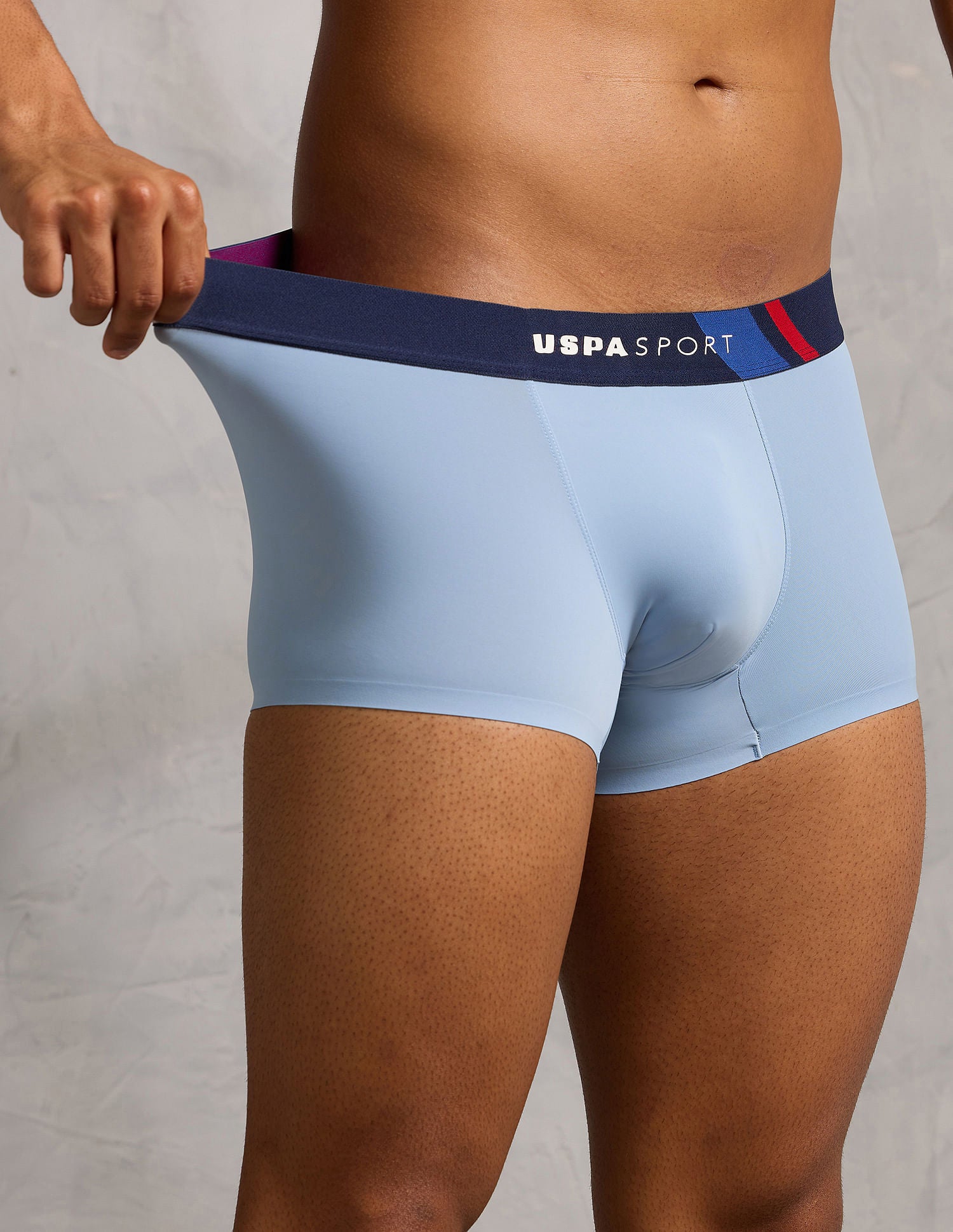 Micro Fibre High Stretch Trunk Clear Sky - U.S. POLO ASSN. | Large
