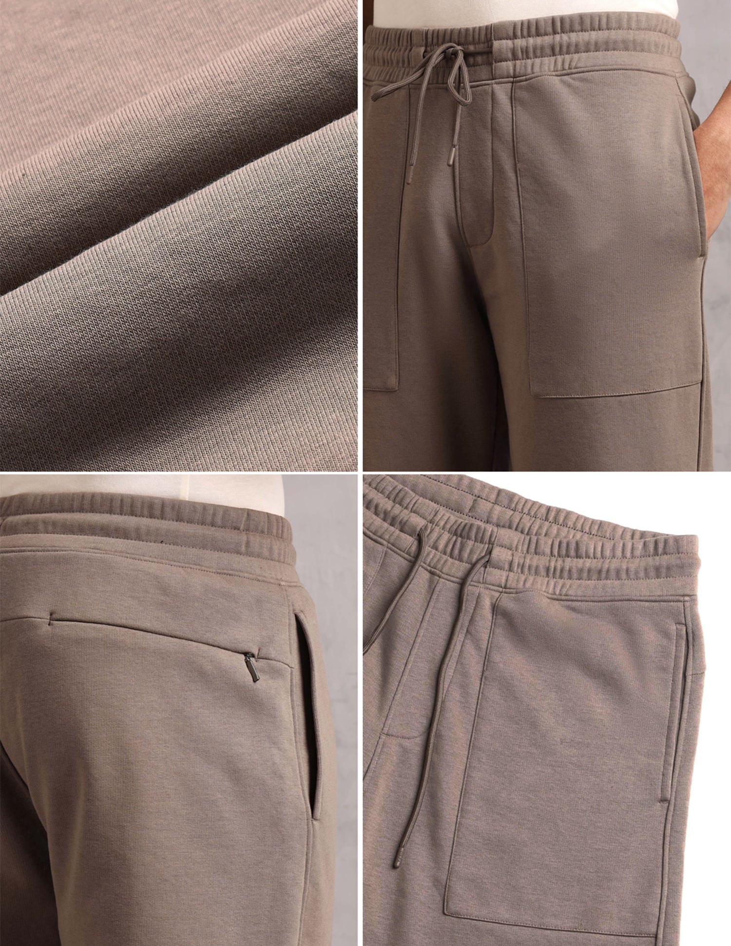 Baggy Fit Cotton Terry OR006 Lounge Pants - Pack Of 1 Dark Grey - U.S. Polo Assn. India | Large