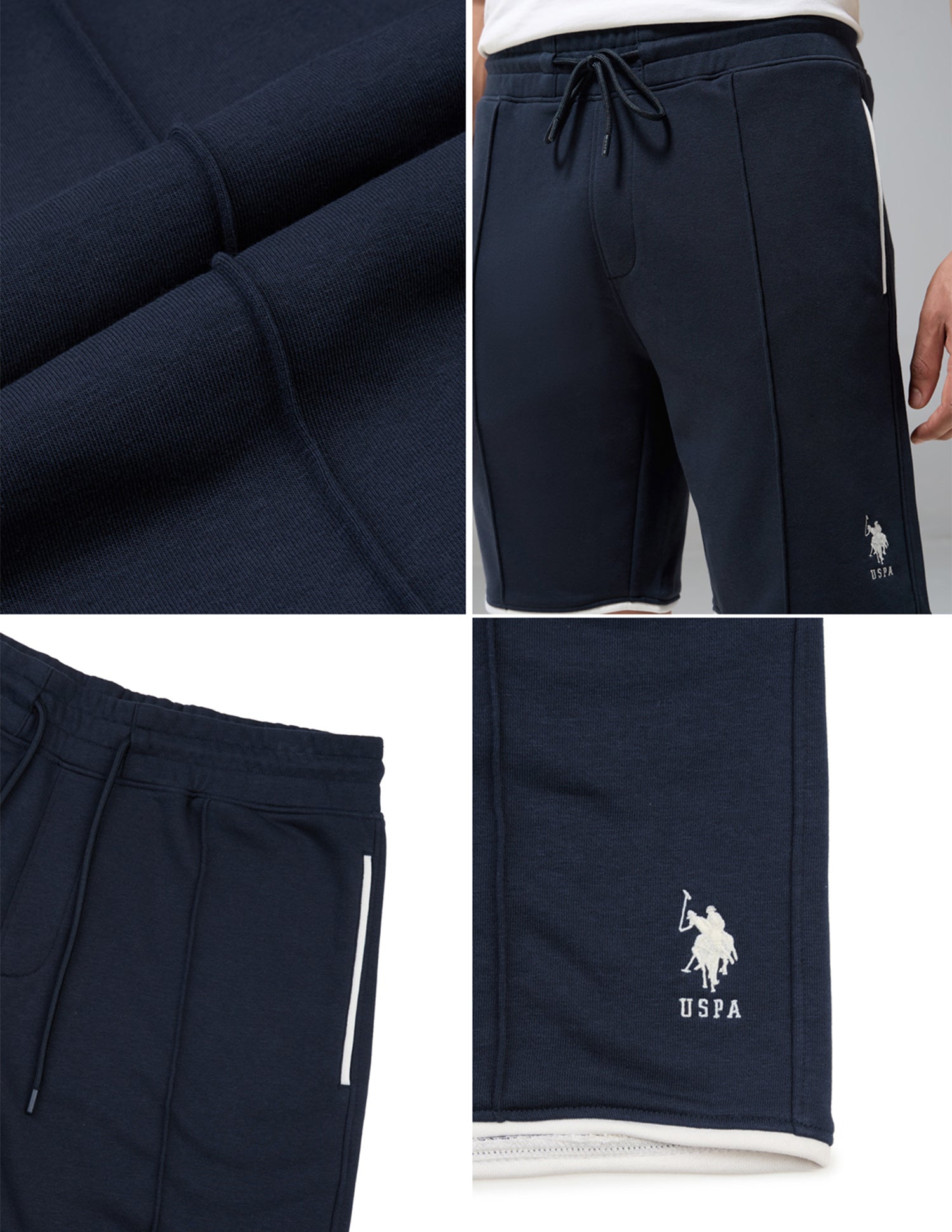 Temperature Regulating OES12 Lounge Shorts Navy - U.S. Polo Assn. India | Large