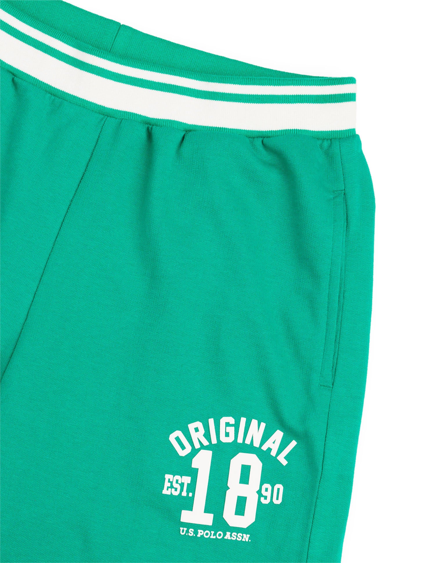 Drop Shoulder Full Sleeves T-Shirt With Wide Leg Pants Green - U.S. Polo Assn. India | Large