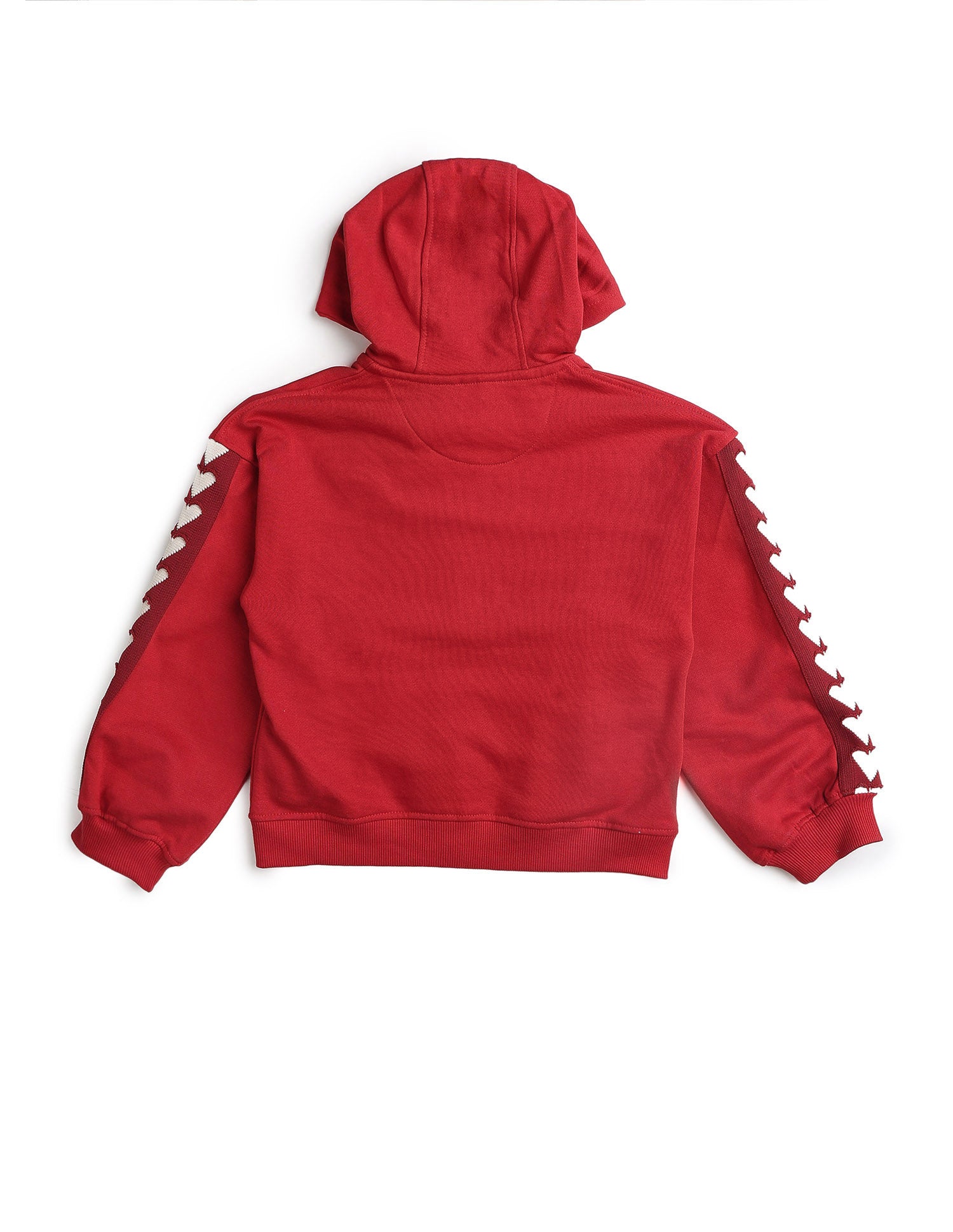 Girls Heart Patterned Knit Sweatshirt Red - U.S. POLO ASSN. | Large