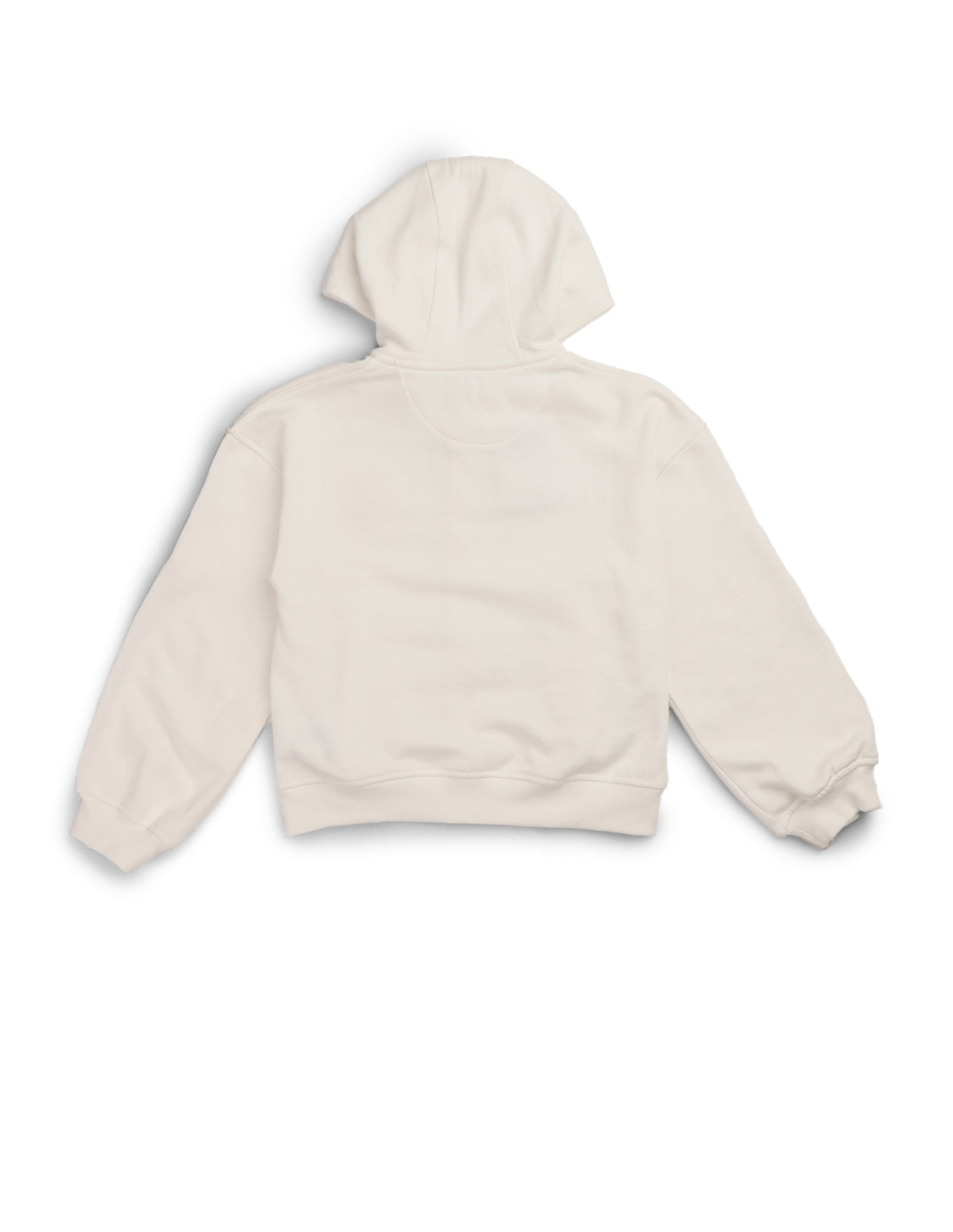 Girls Solid Regular Fit Sweatshirt Off White - U.S. POLO ASSN. | Large