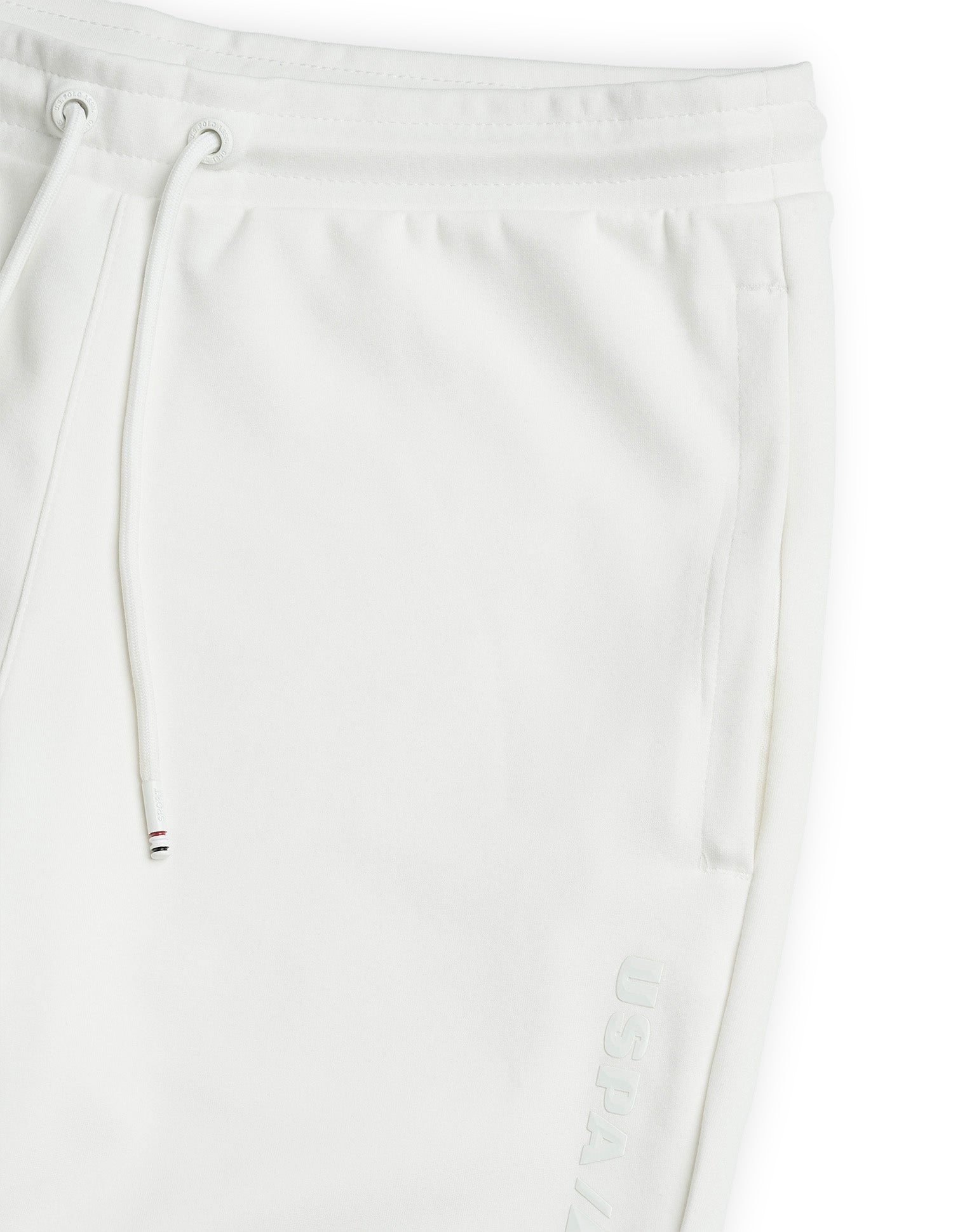 Mid Rise Regular Fit Active Track Pants Off White - U.S. POLO ASSN. | Large