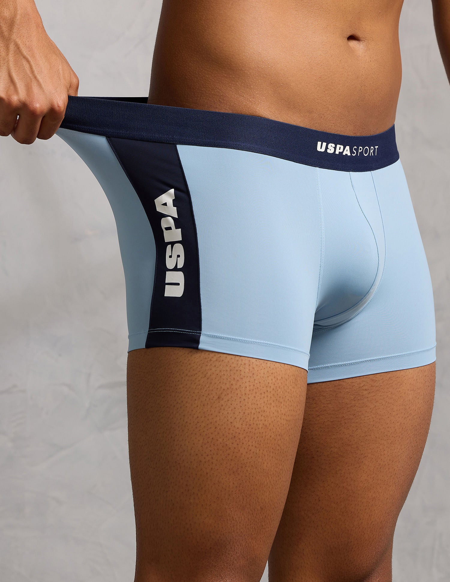 Micro Fibre High Stretch Performance Trunk Clear Sky - U.S. POLO ASSN. | Large