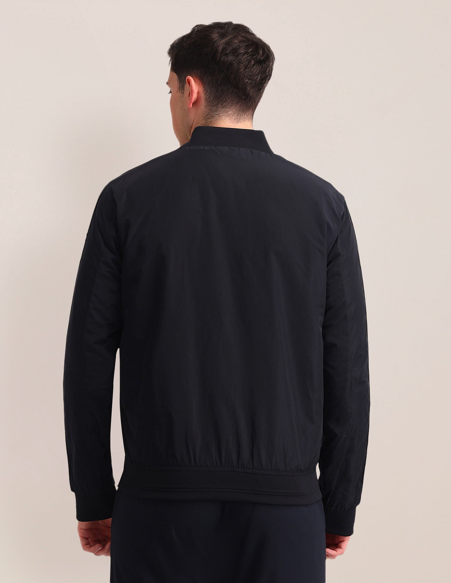 Regular Fit Striped Bomber Jacket Navy - U.S. POLO ASSN. | Large