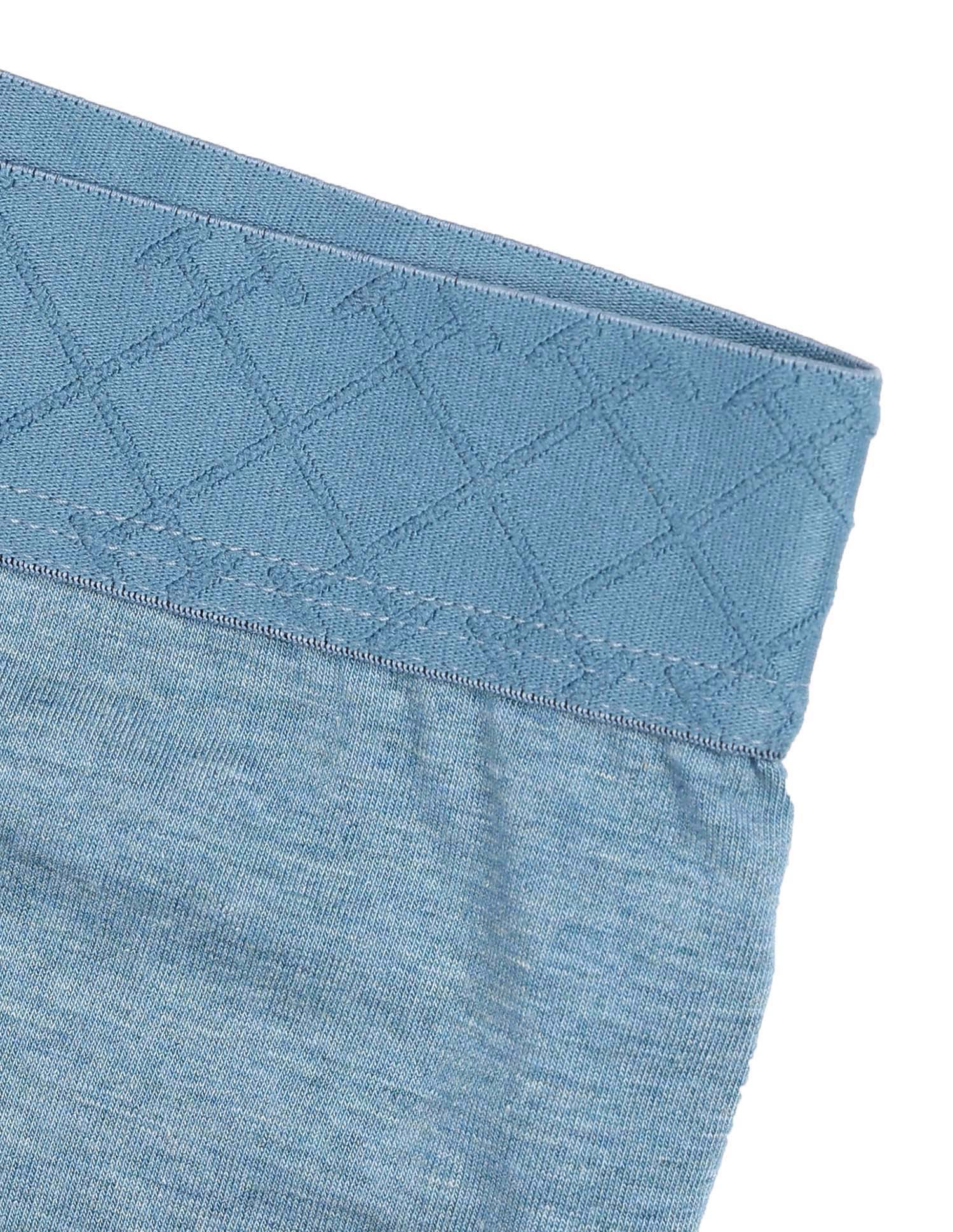 Breathable Bamboo Cotton PB006 Briefs - Pack Of 1 Blue Melange - U.S. POLO ASSN. | Large